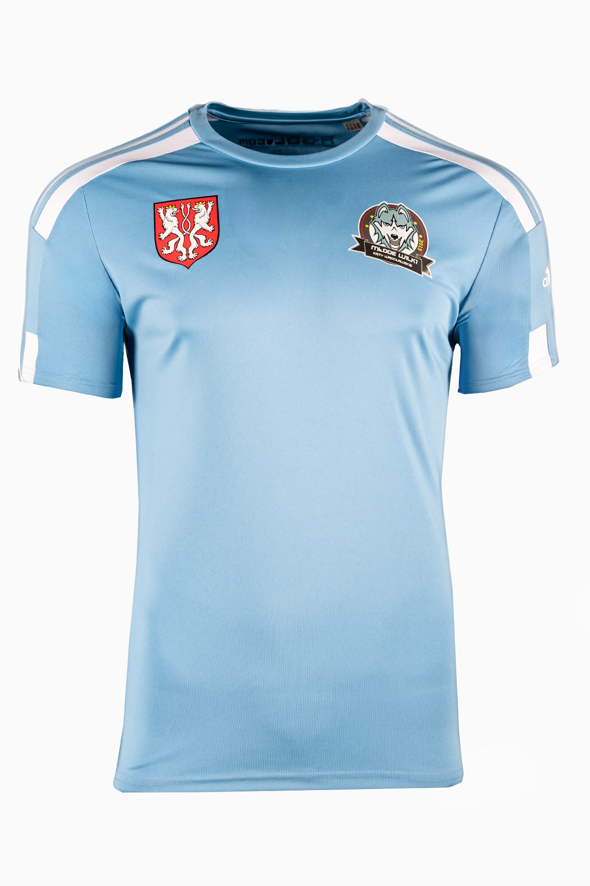 Koszulka adidas UKS Młode Wilki Kąty Wrocławskie 24/25 Junior - Błękitny