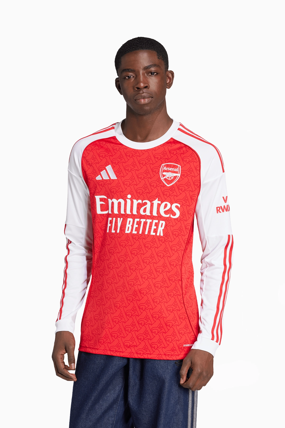 Koszulka z długim rękawem adidas Arsenal FC 25/26 Domowa Replica - Czerwony