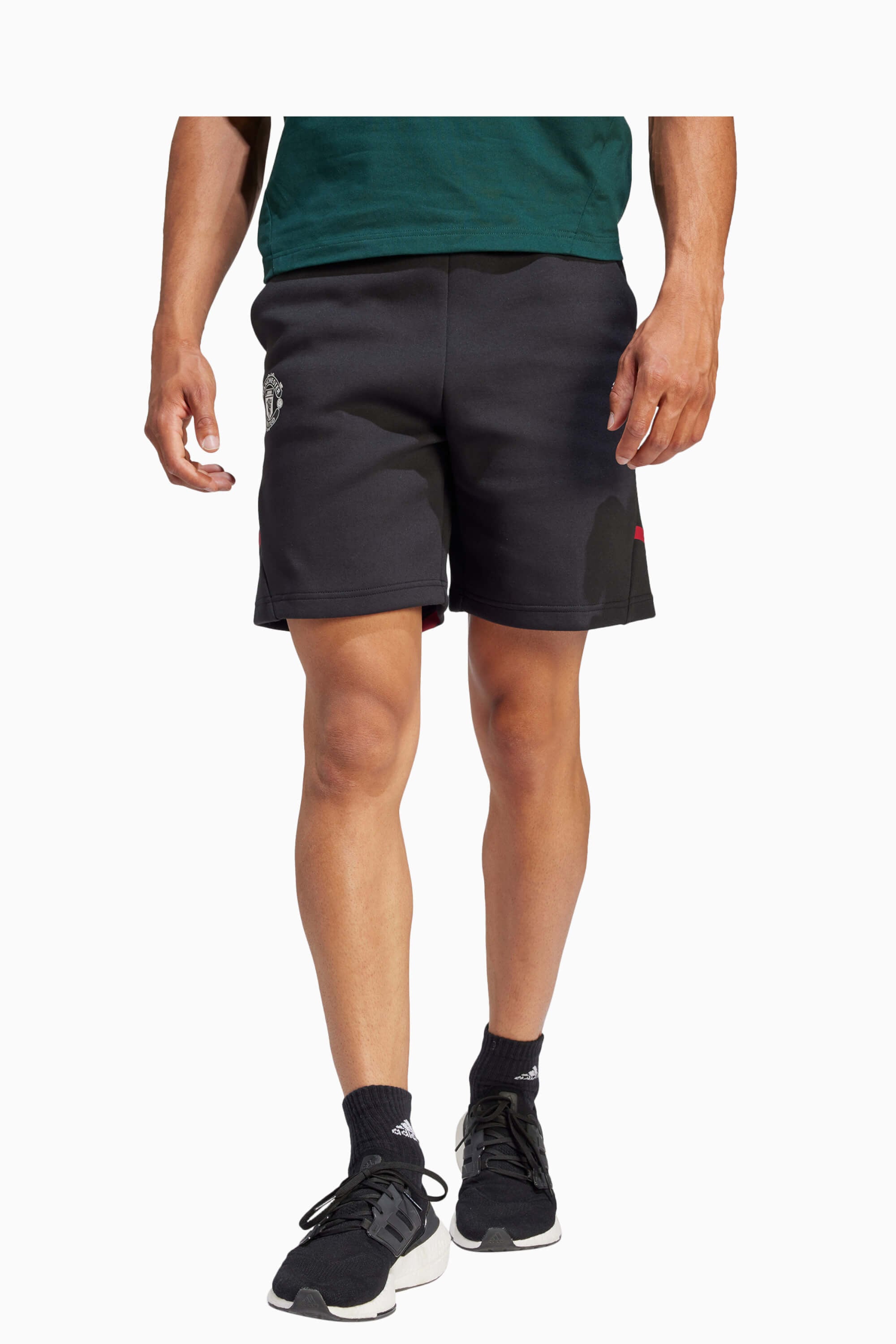 Spodenki adidas Manchester United 23/24 Designed For Gameday - Czarny
