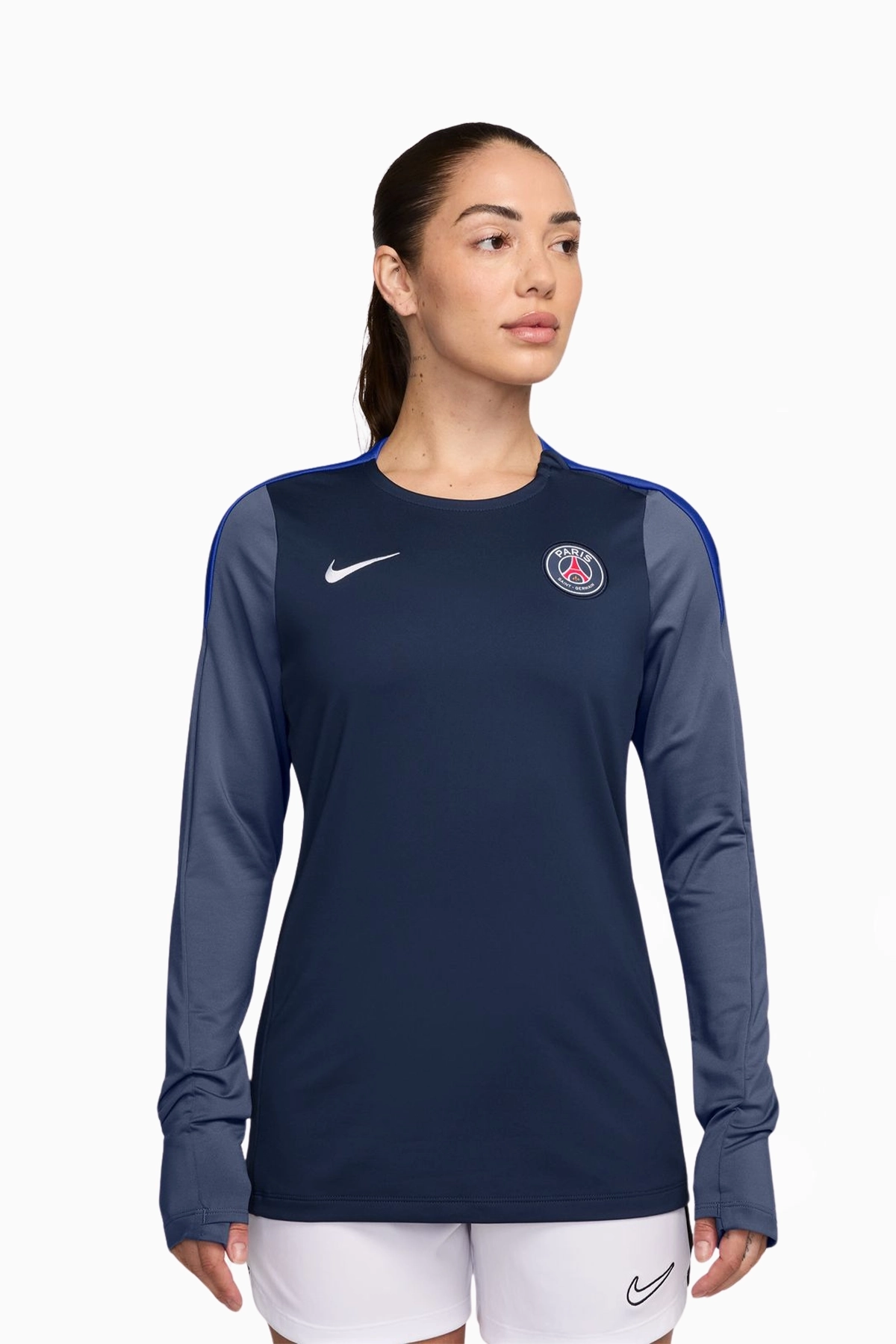 Koszulka z długim rękawem Nike PSG 25/26 Strike Damska - Granatowy