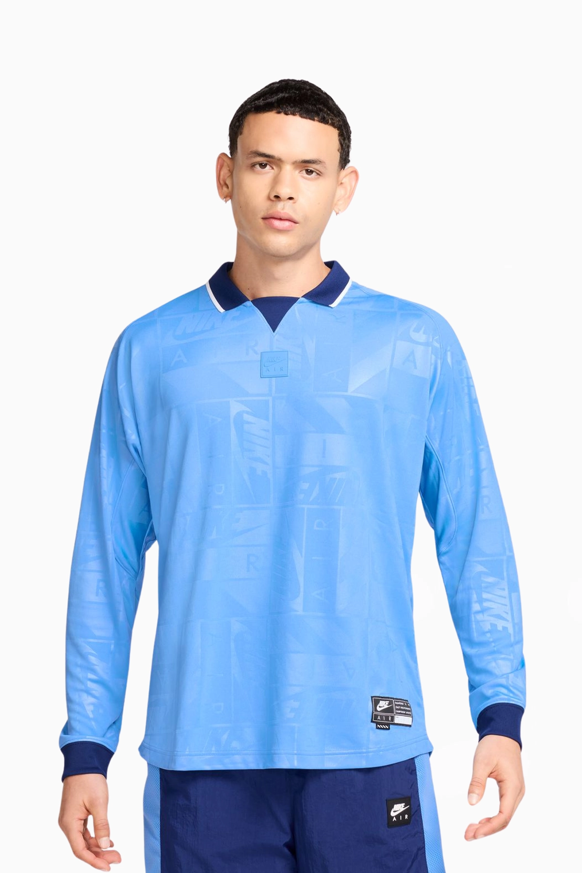 Koszulka z długim rękawem Nike Air - Niebieski