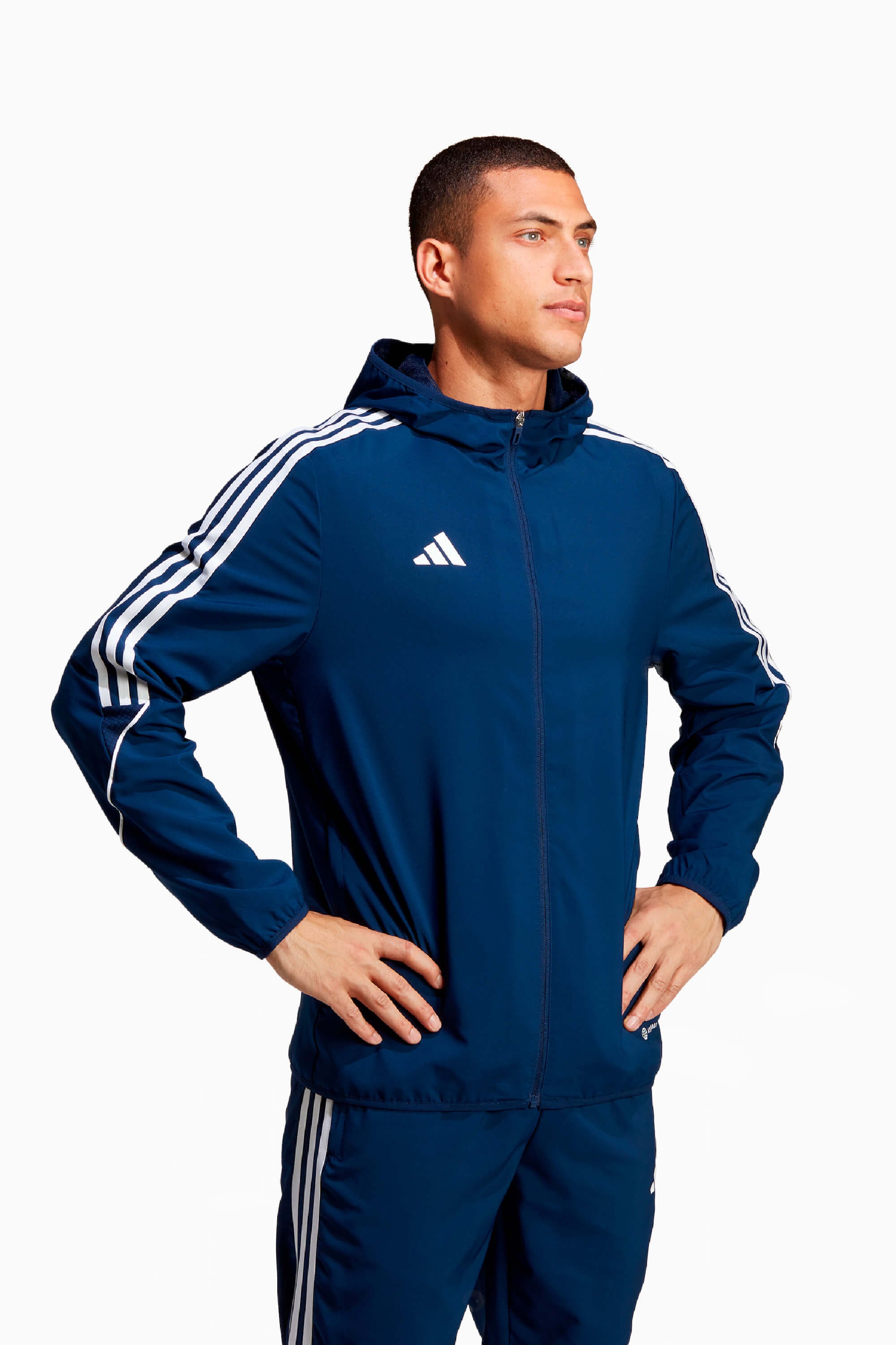Kurtka adidas Tiro 23 League Windbreaker - Granatowy