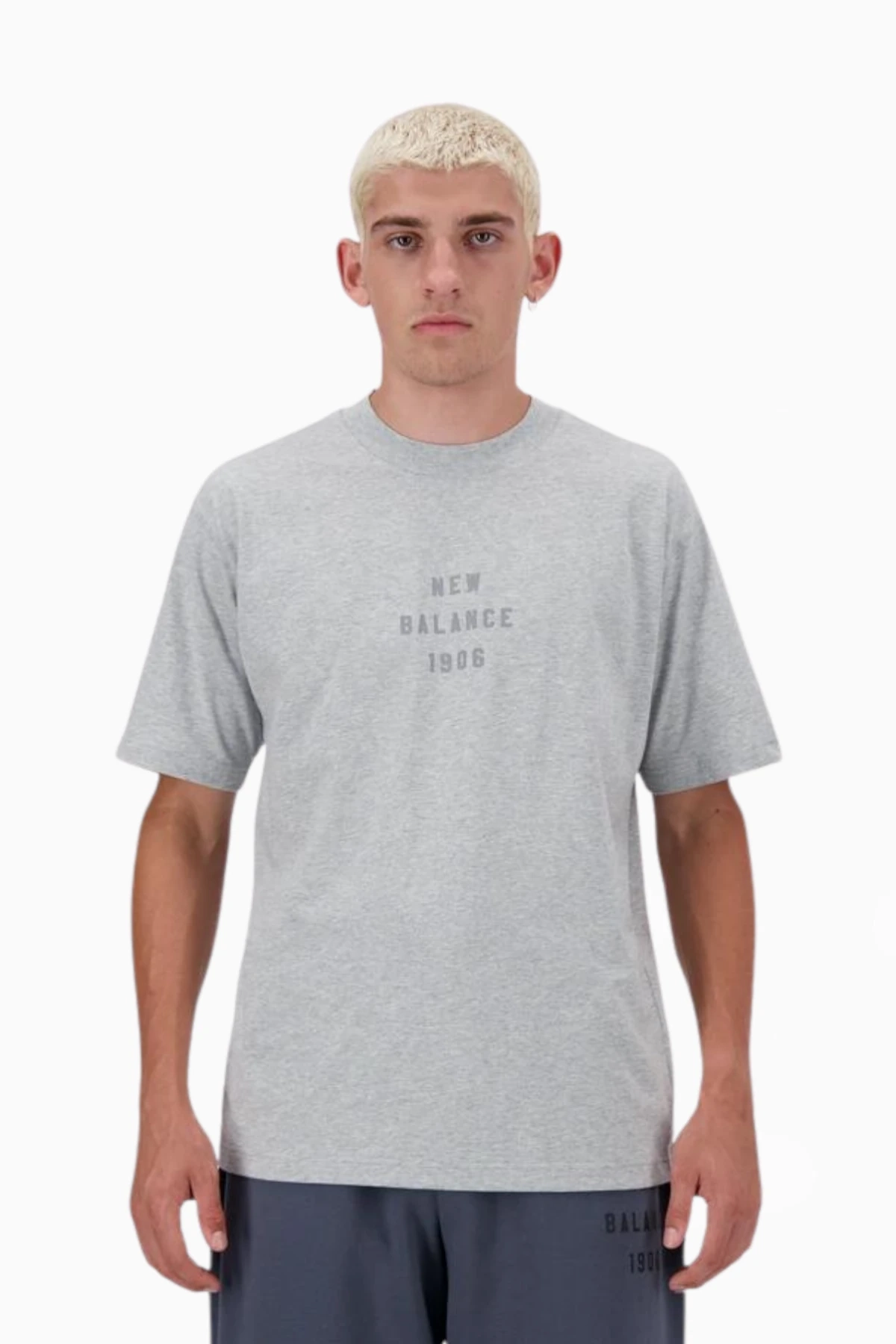 Koszulka New Balance Shifted Graphic - Szary