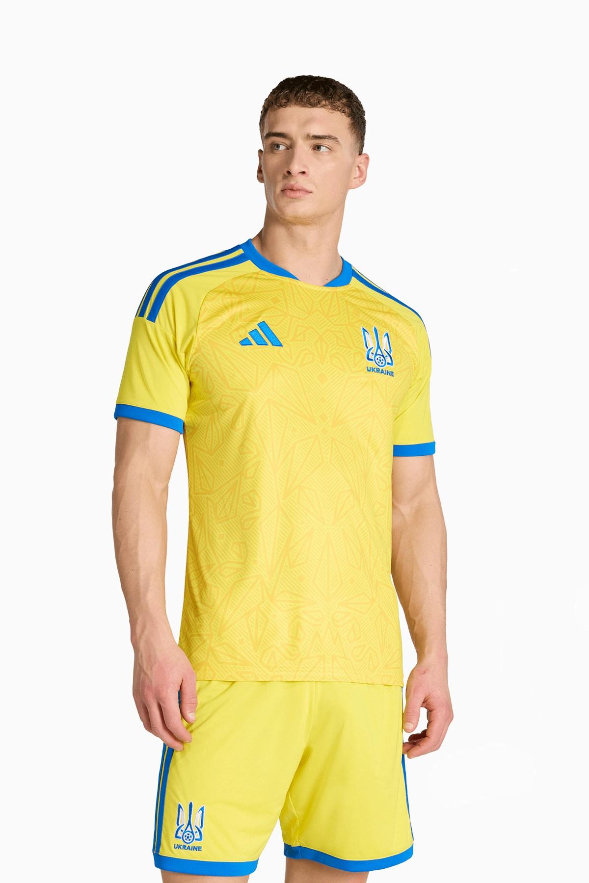 Koszulka Reprezentacji Ukrainy adidas 2026 Domowa Replica - Żółty