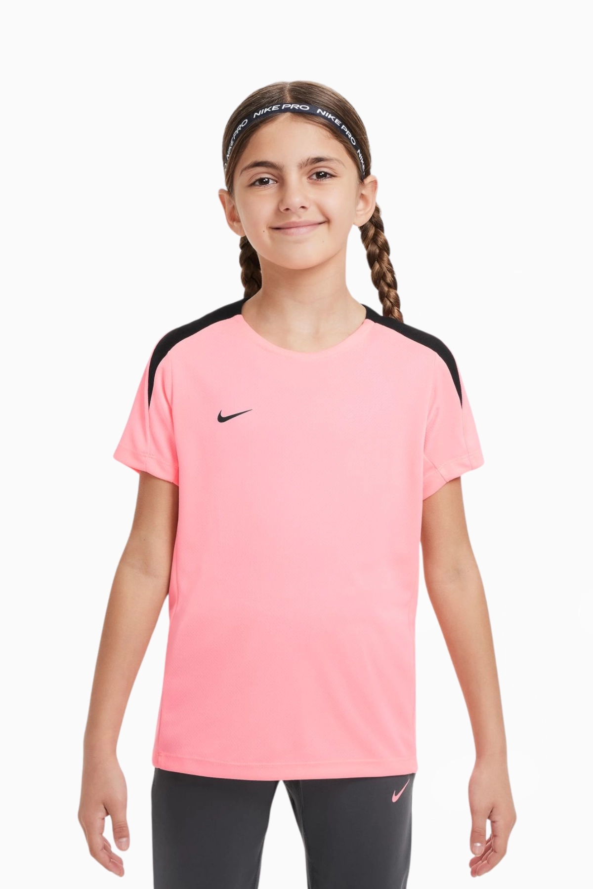 Koszulka Nike Dri-FIT Strike Junior - Różowy