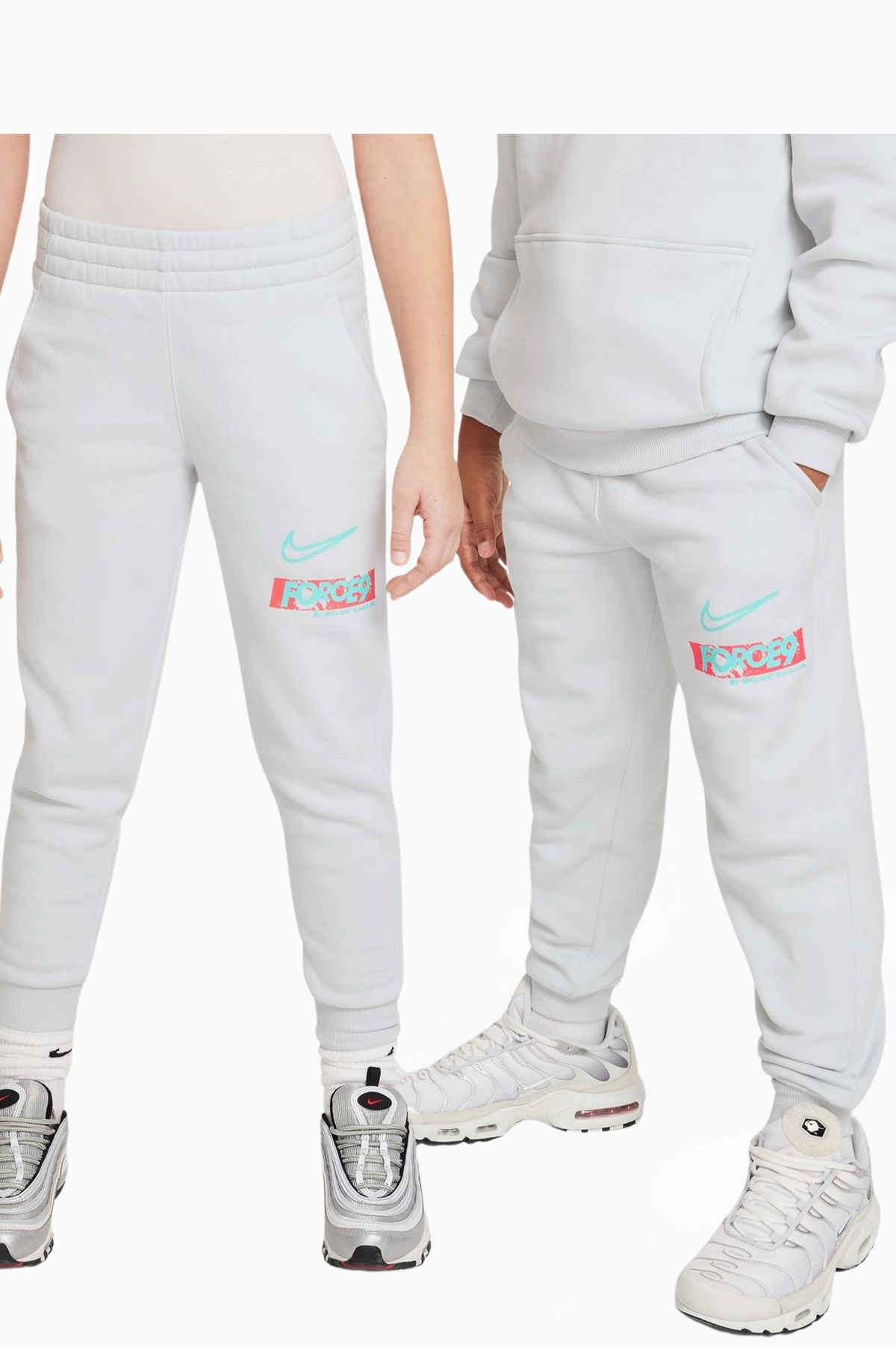 Spodnie Nike Erling Haaland Junior - Biały