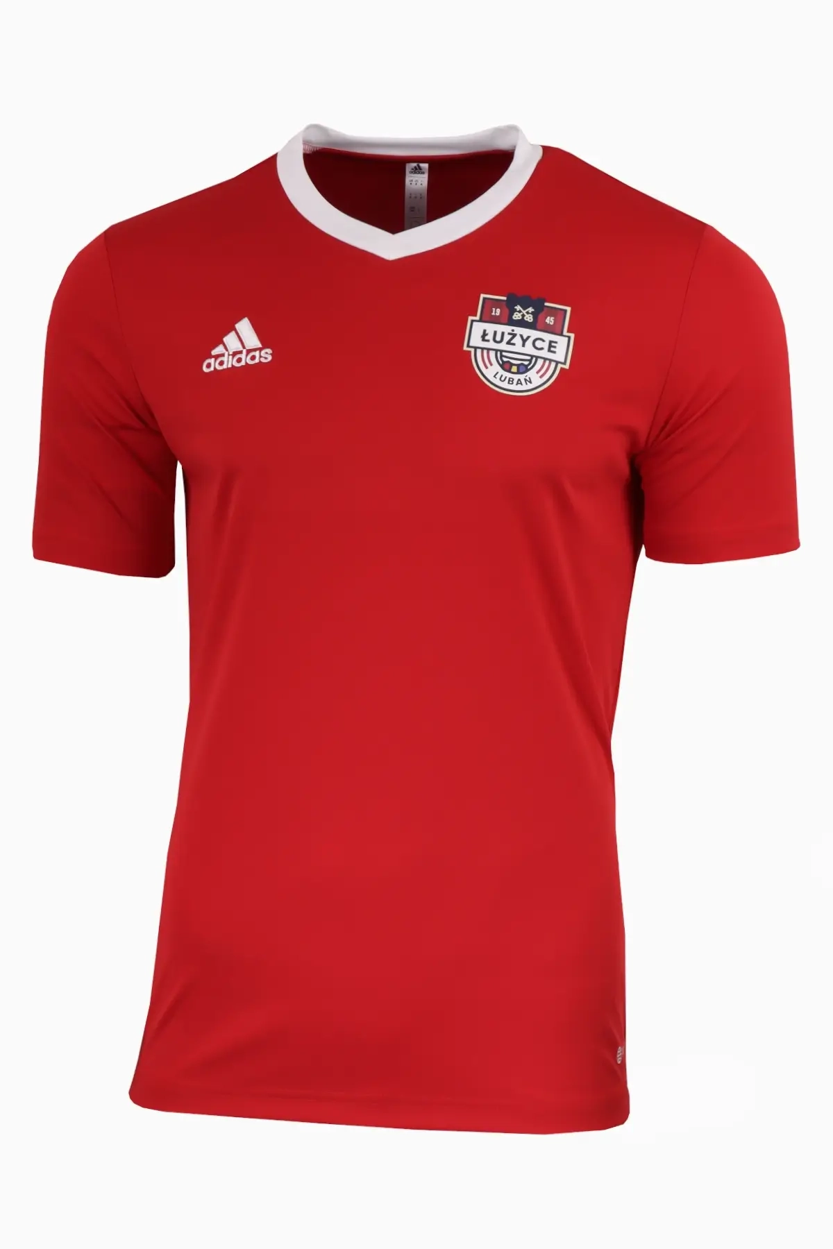Koszulka adidas Łużyce Lubań 23/24 Junior - Czerwony