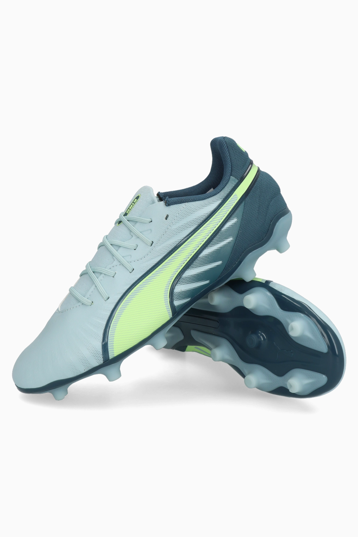 Korki Puma King Match FG/AG Junior - Błękitny