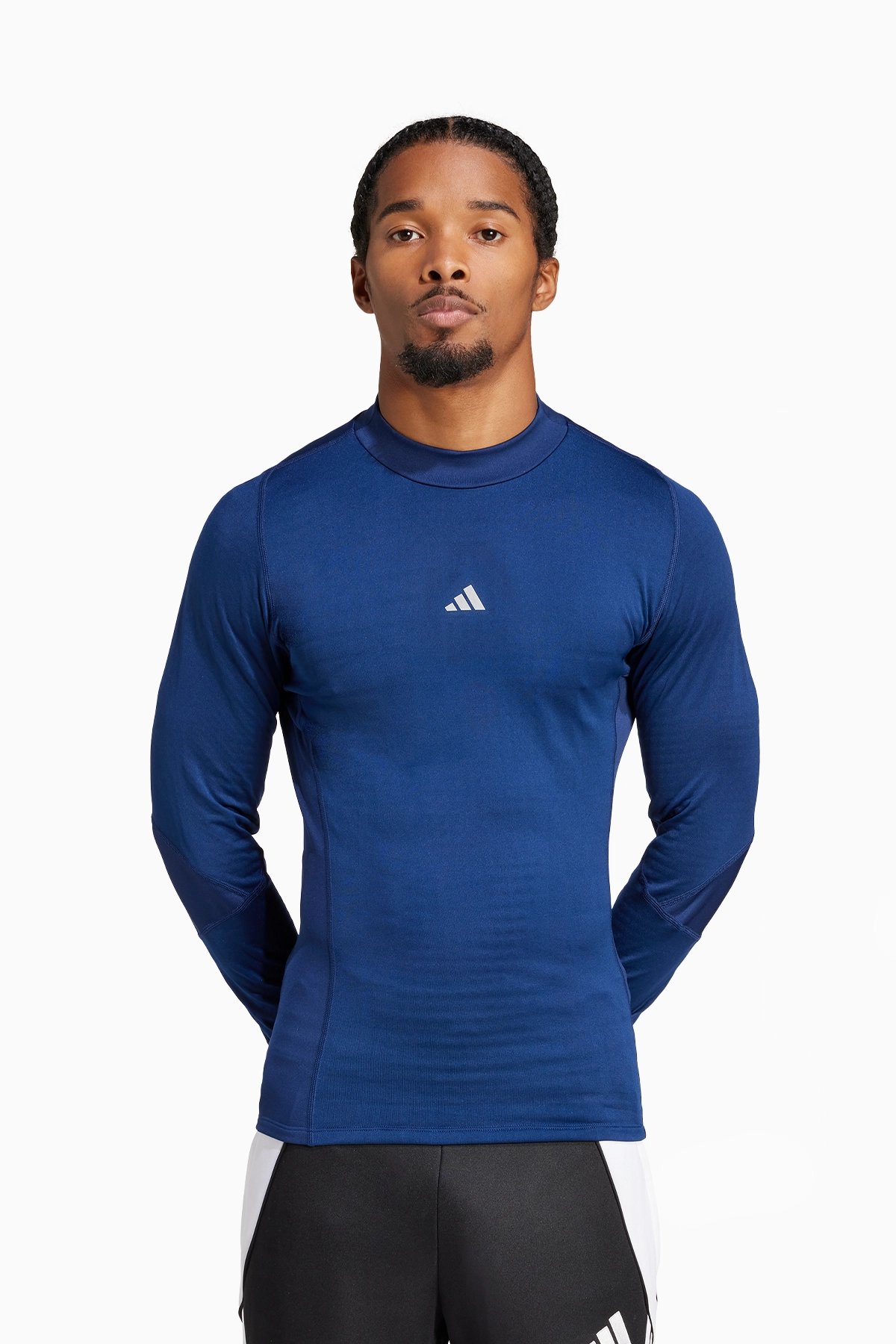 Koszulka Termoaktywna adidas Techfit Cold.Rdy LS - Granatowy