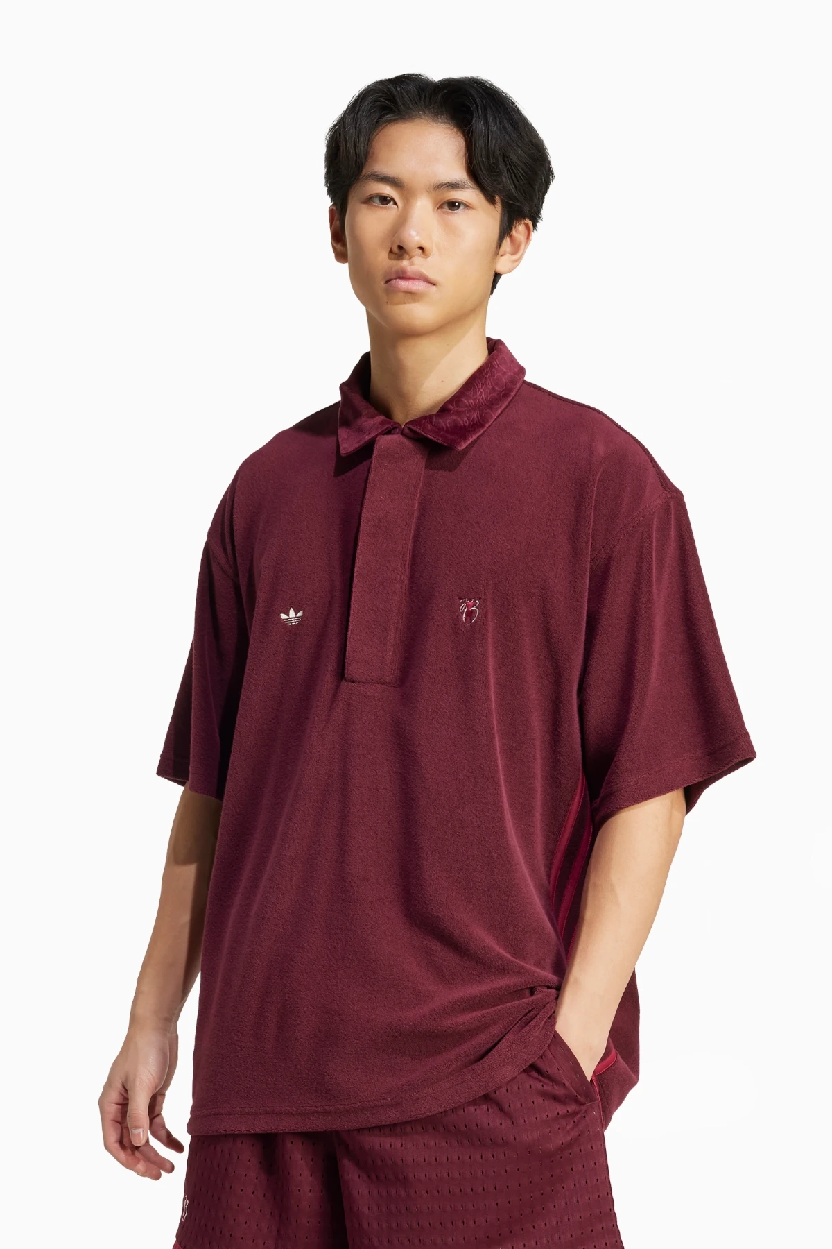 Koszulka adidas Jude Bellingham Polo - Bordowy