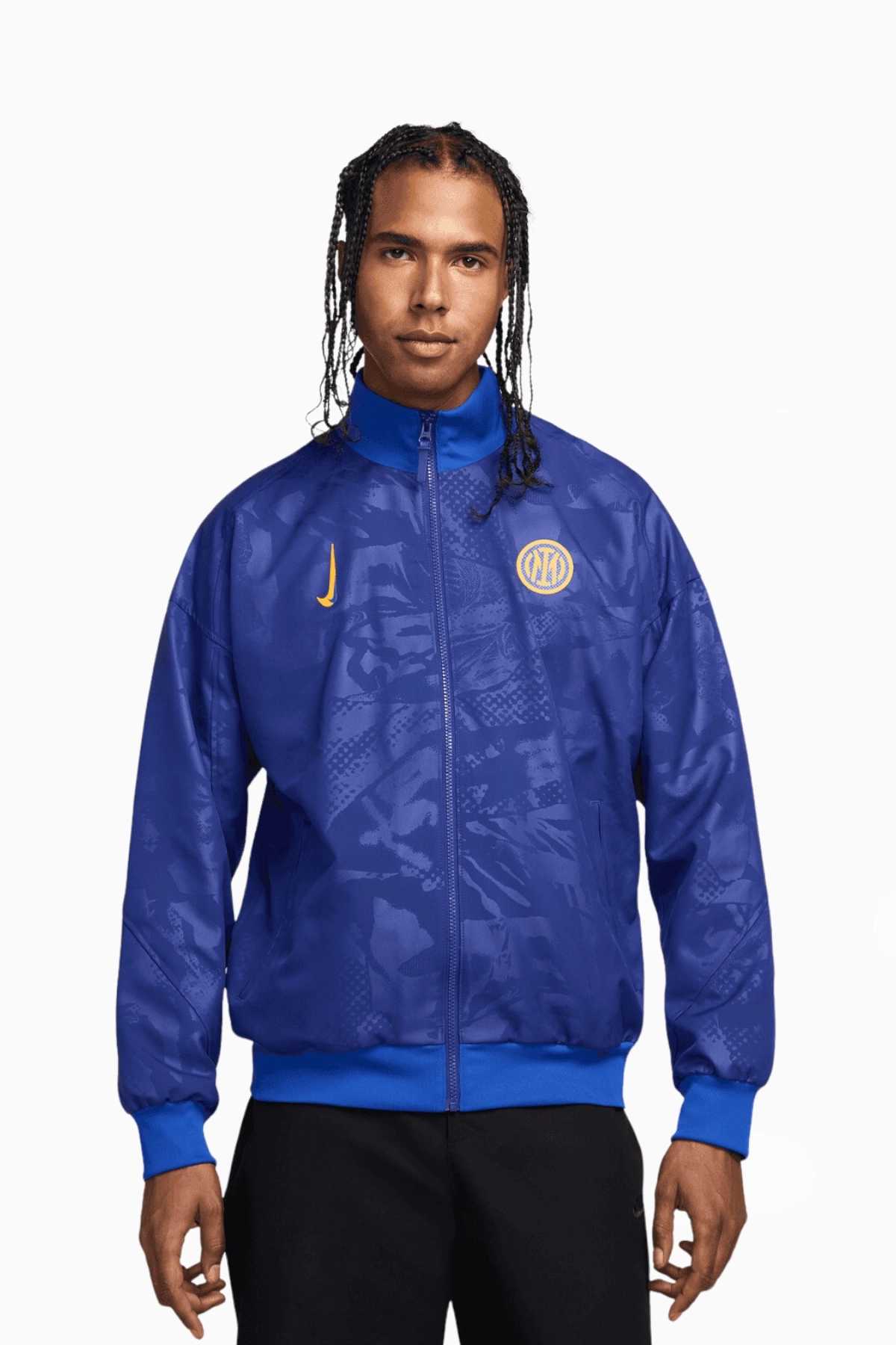 Bluza Nike Inter Mediolan 24/25 Anthem - Granatowy