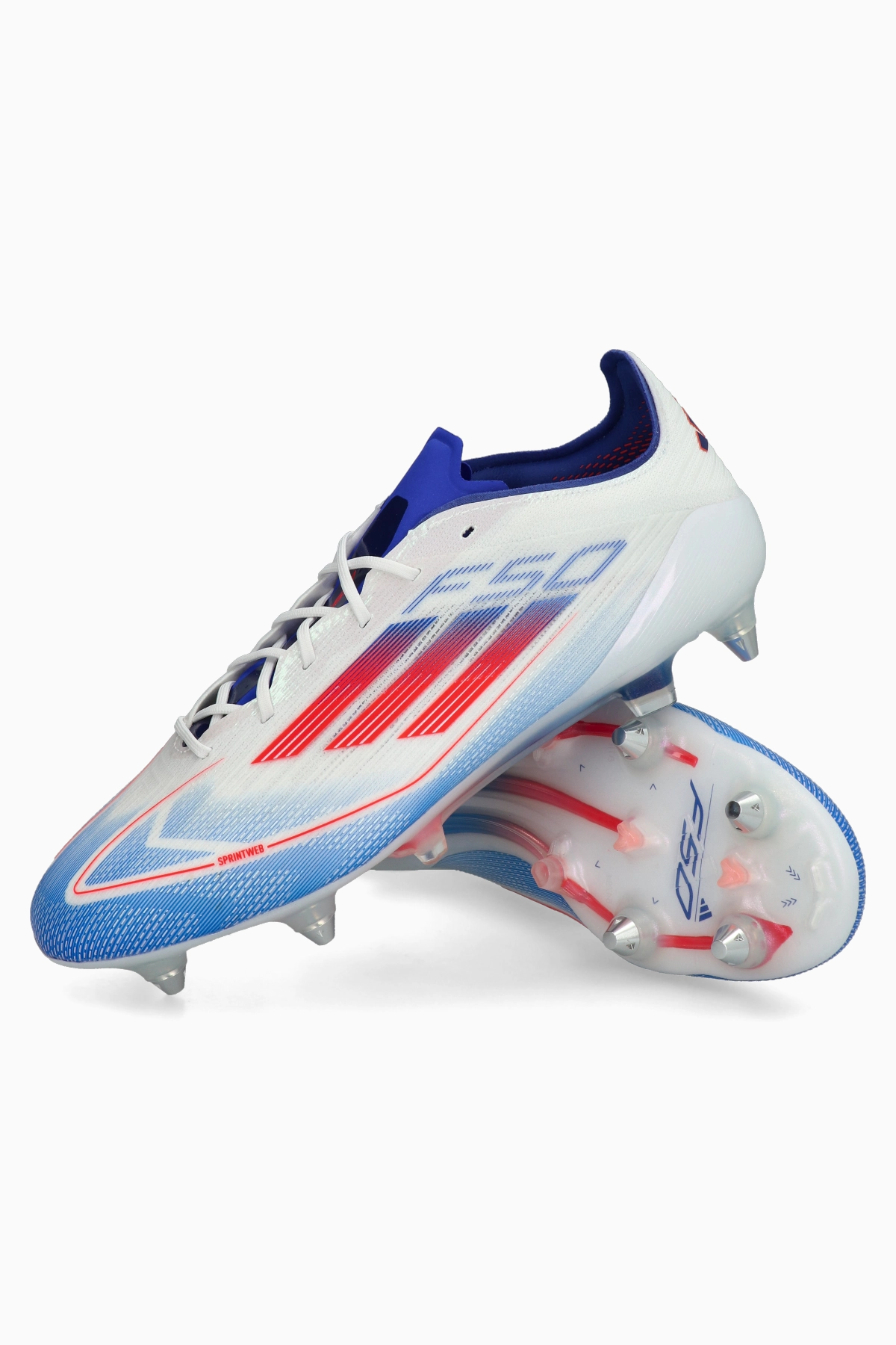 Wkręty adidas F50 Elite SG - Biały