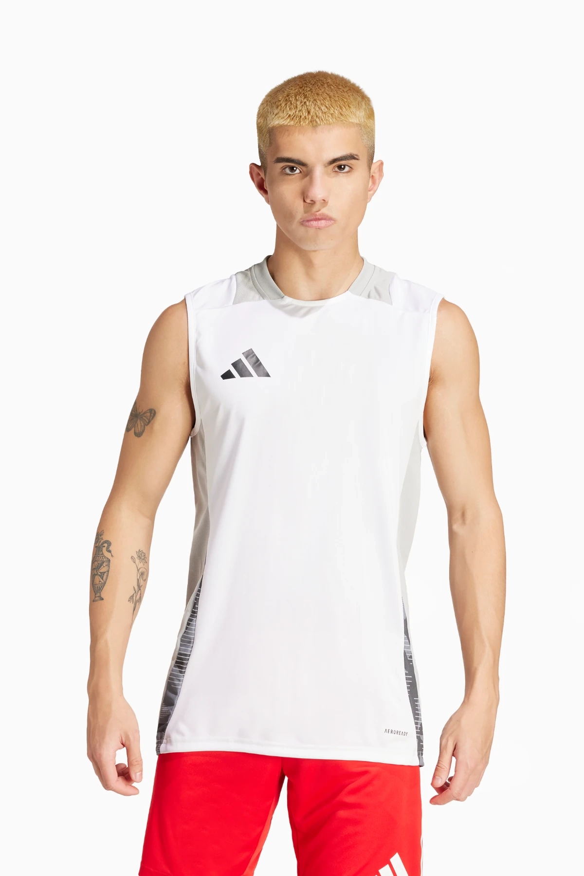 Koszulka bez rękawów adidas Tiro 24 Competition Training - Biały