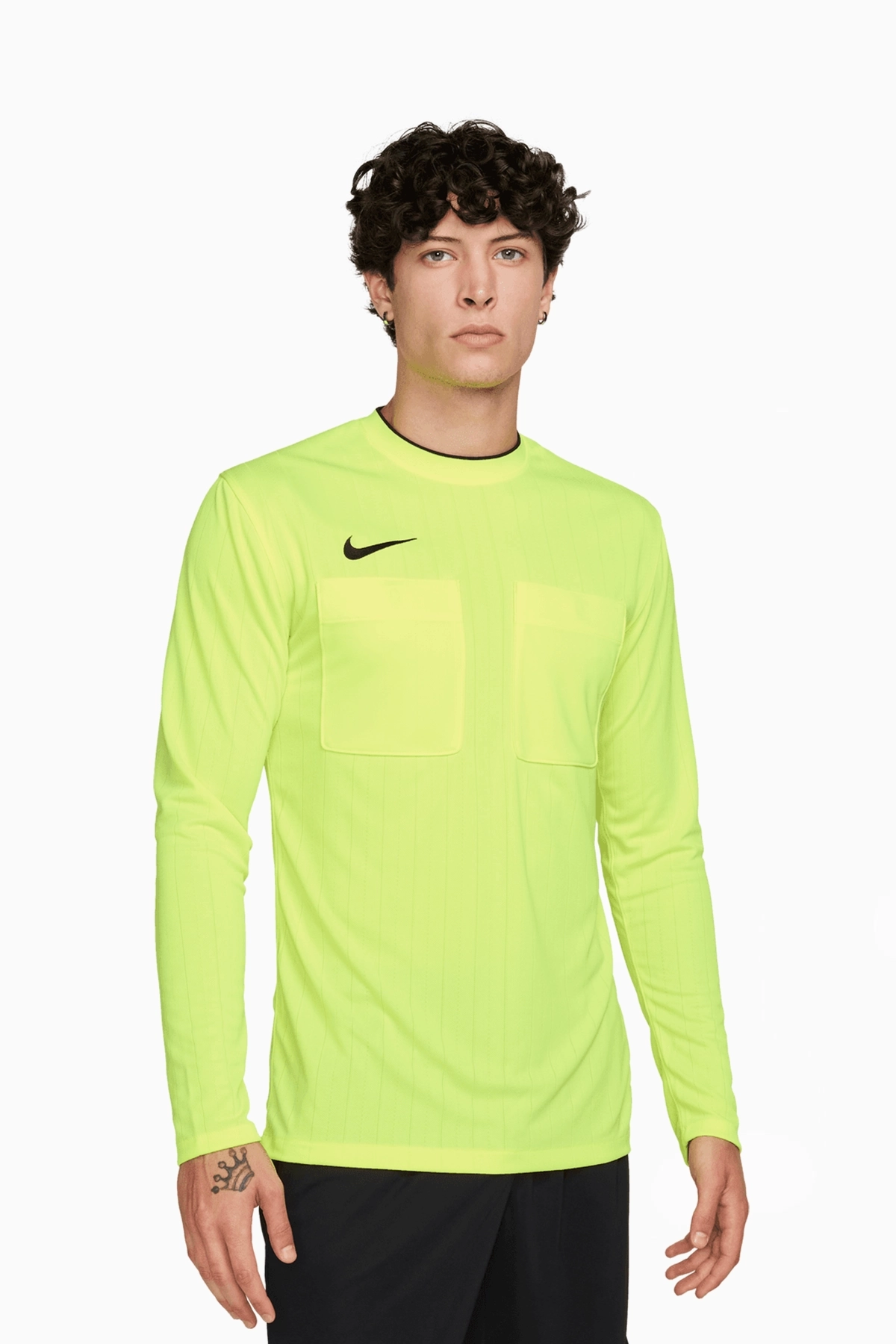 Koszulka z długim rękawem Nike Dri-FIT Referee - Żółty