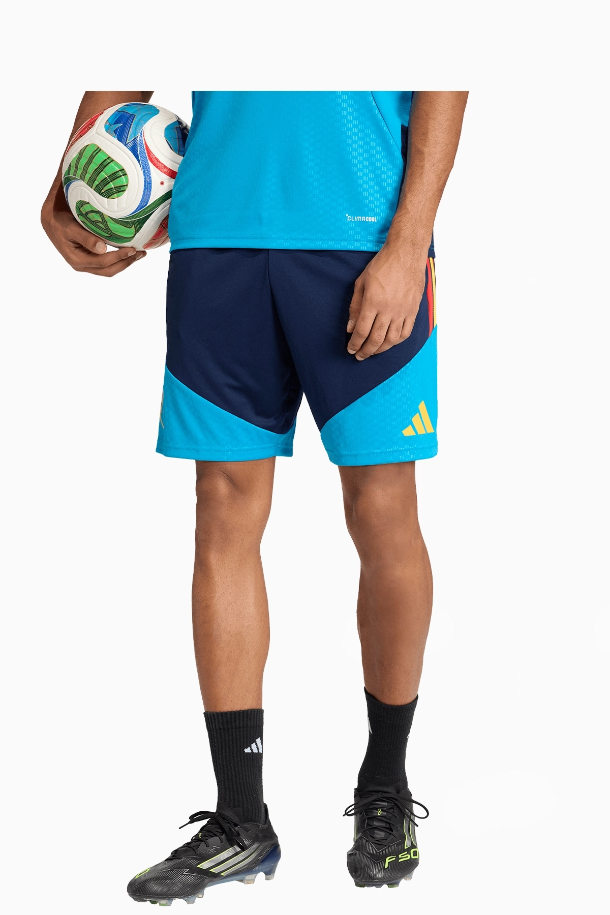 Spodenki Reprezentacji Hiszpanii adidas 2026 Training - Granatowy