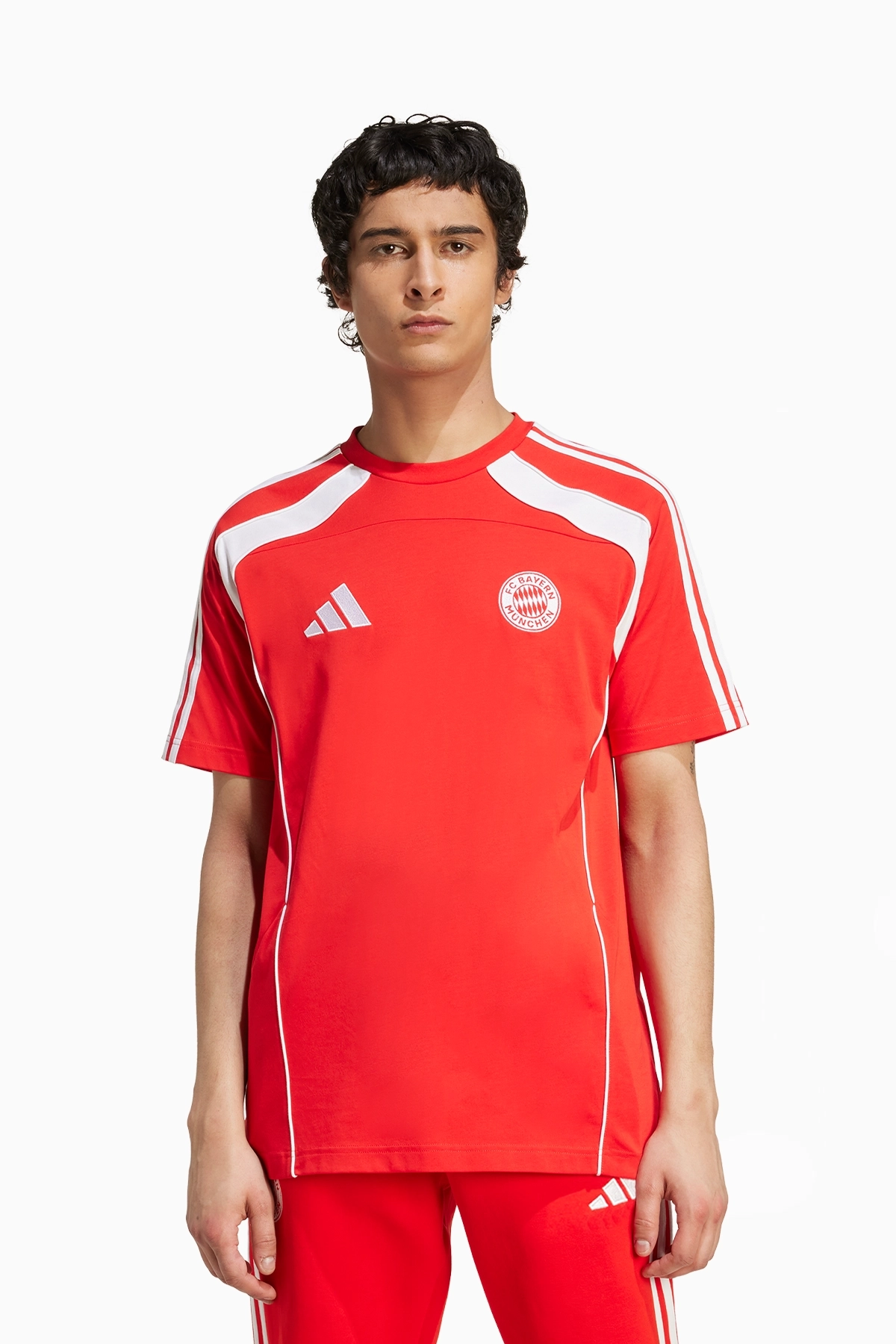 Koszulka adidas FC Bayern 24/25 Urban Purist Tee - Czerwony