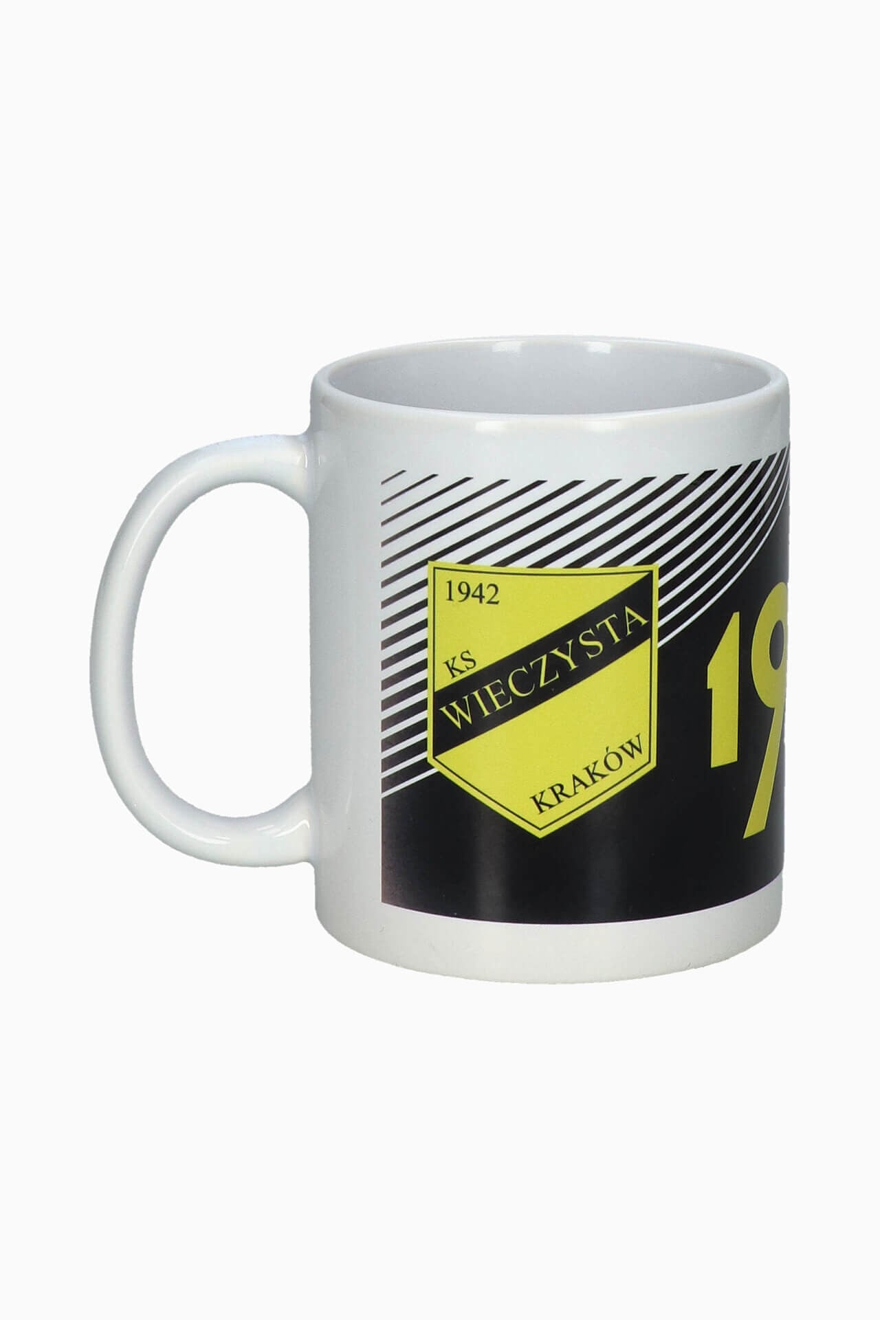 Kubek KS Wieczysta Kraków - Biały