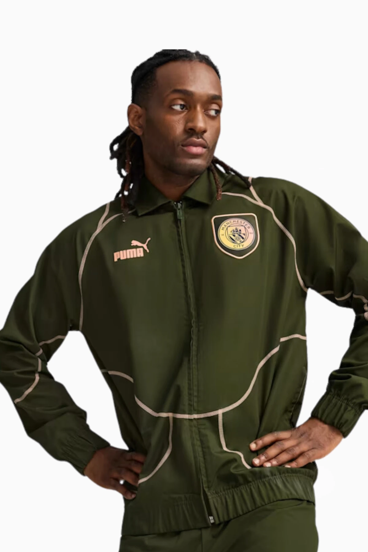 Bluza Puma Manchester City 24/25 ftblStatement - Zielony