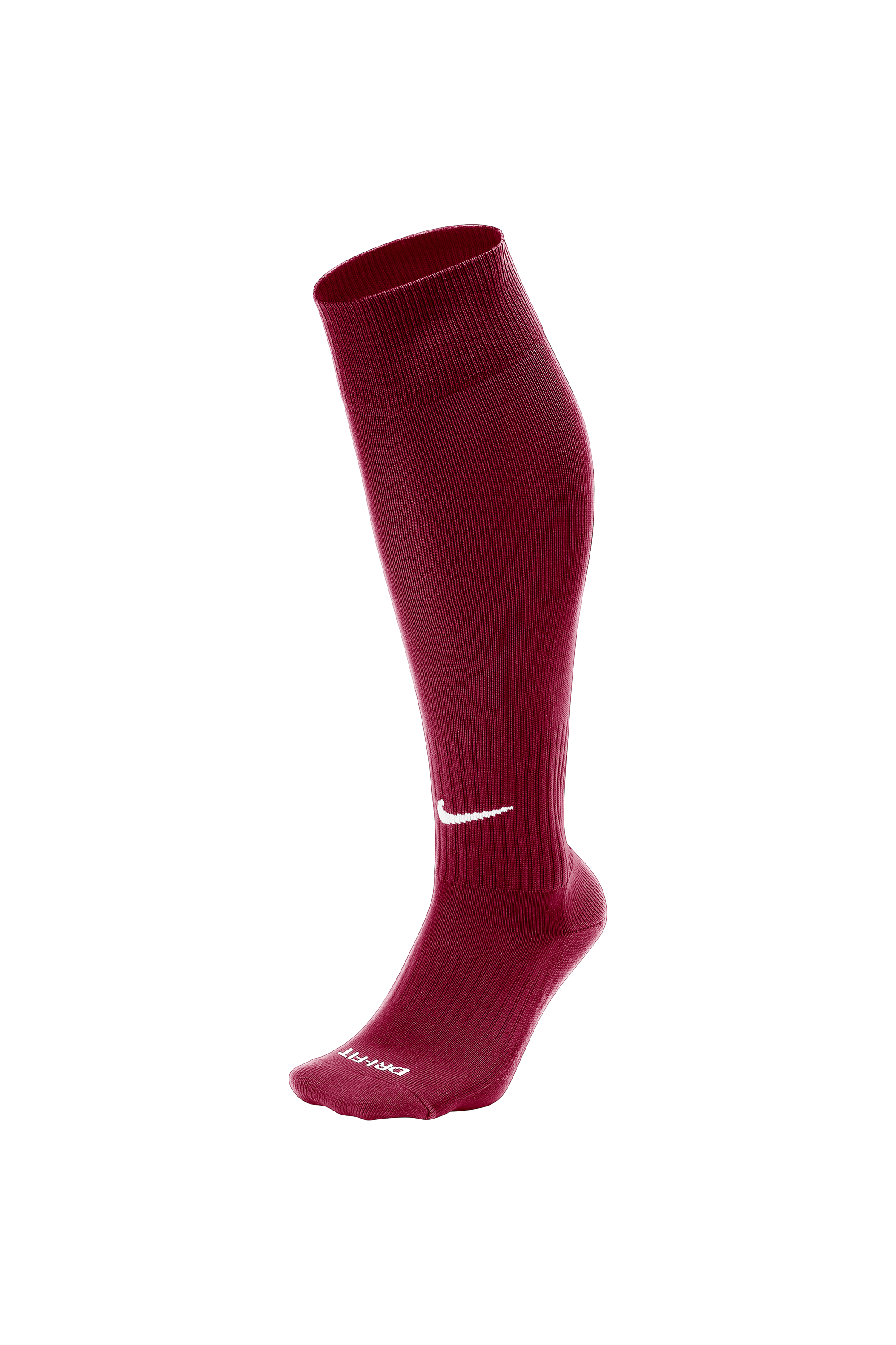 Getry Nike Classic II Cush Over-the-Calf - Bordowy