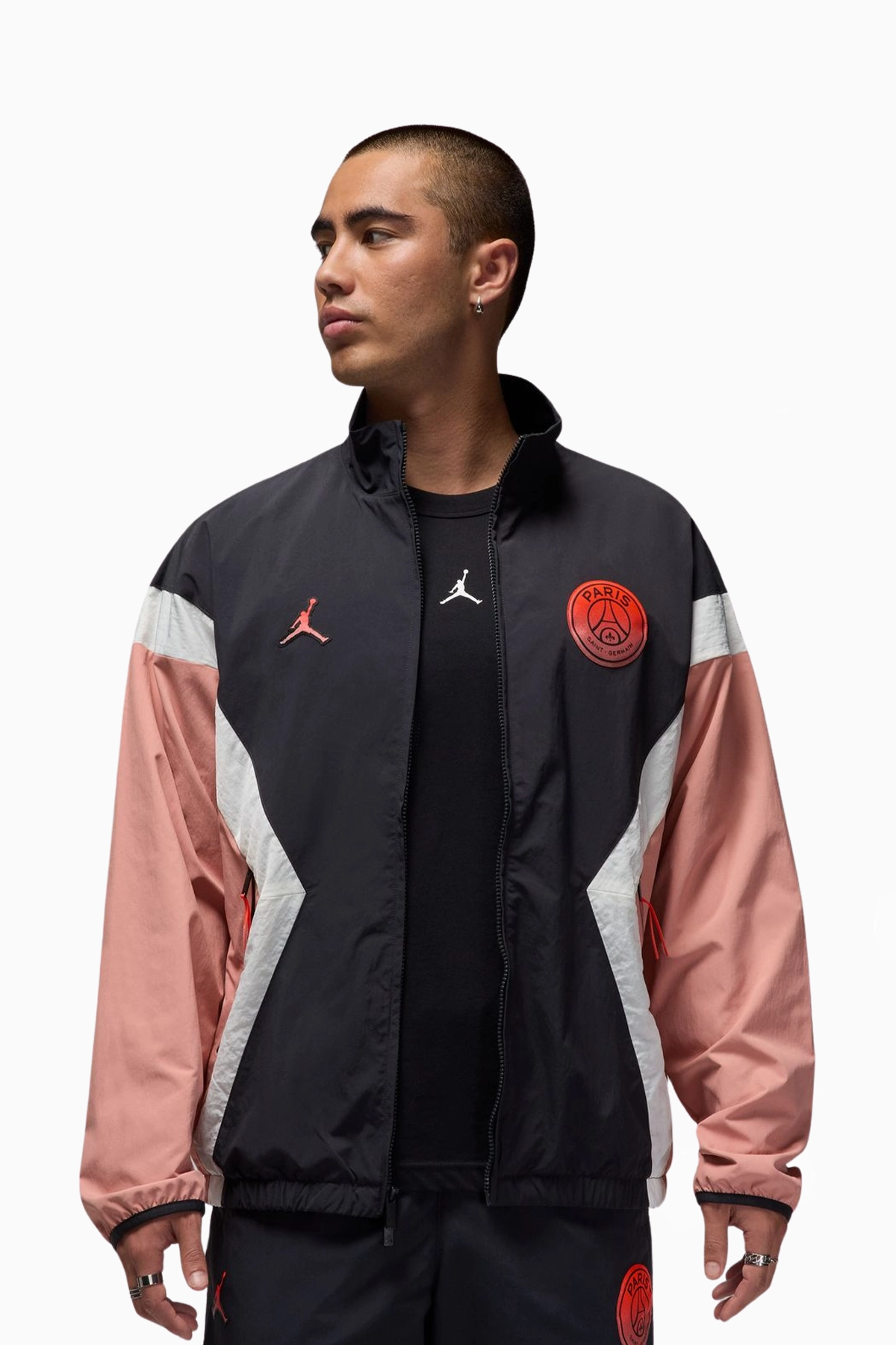 Kurtka Nike PSG x Jordan 24/25 Anthem - Czarny
