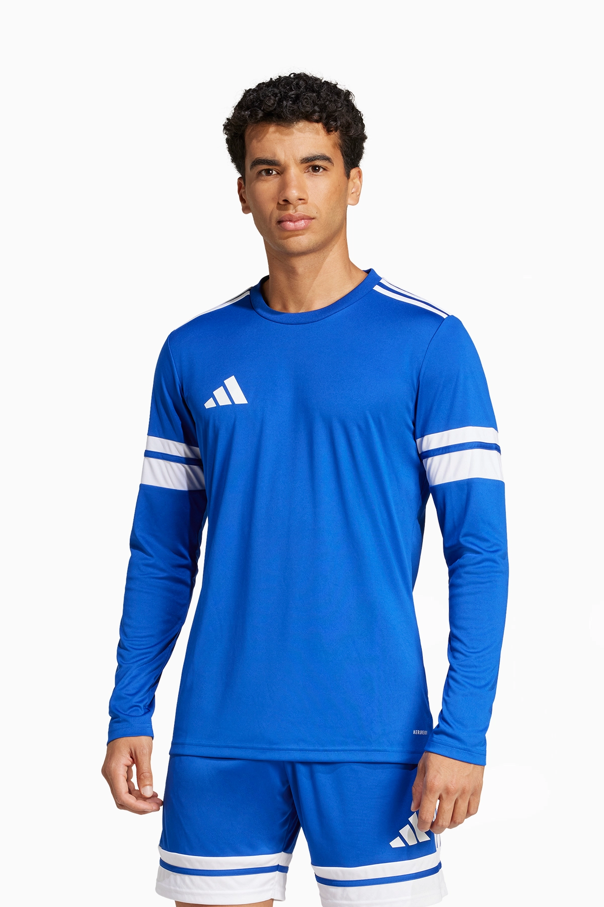 Koszulka z długim rękawem adidas Squadra 25 - Niebieski