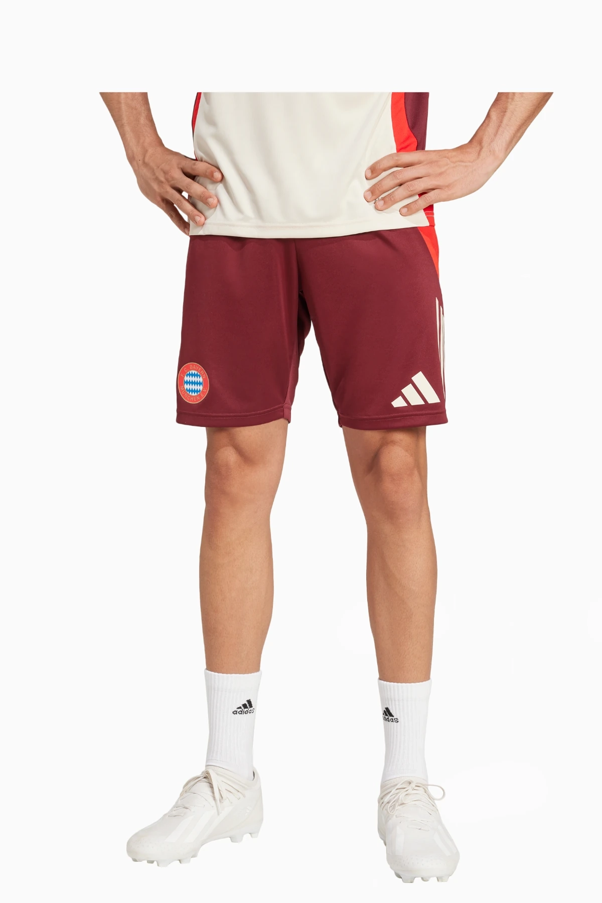 Spodenki adidas FC Bayern 24/25 Training - Bordowy