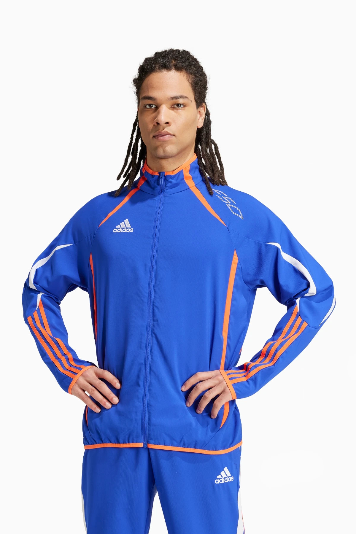 Bluza adidas F50 Woven - Niebieski