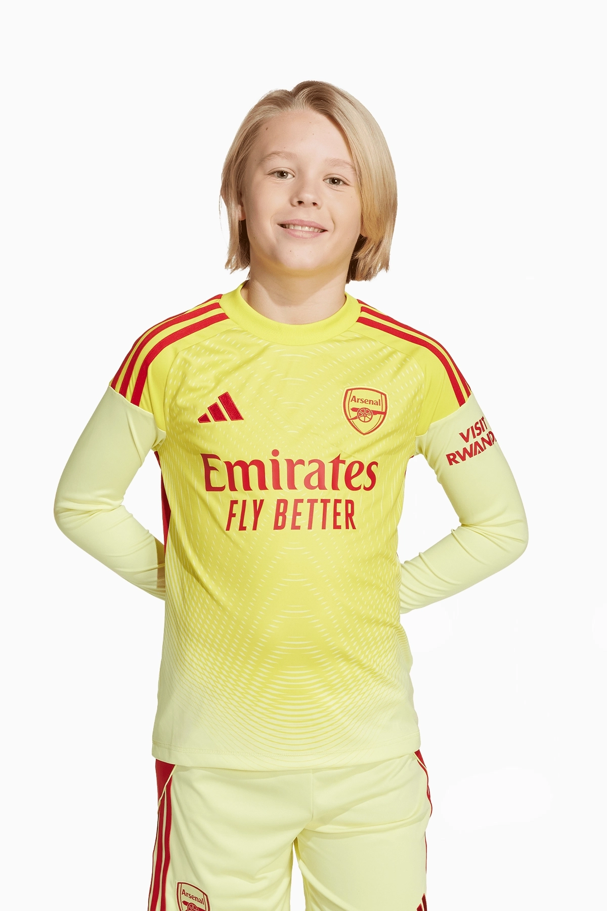Koszulka z długim rękawem adidas Arsenal FC 25/26 Goalkeeper Replica Junior - Żółty