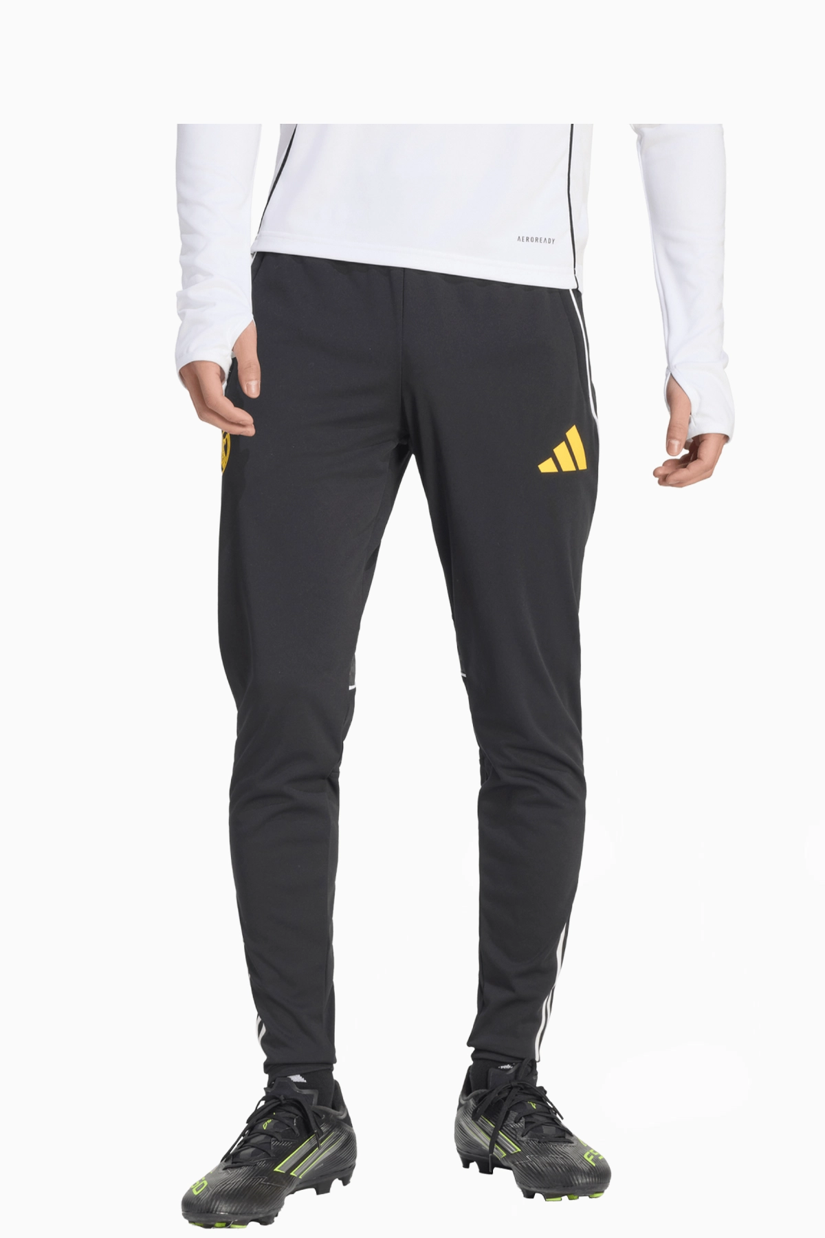 Spodnie adidas Real Madryt x Marvel 25/26 Competition Training - Czarny