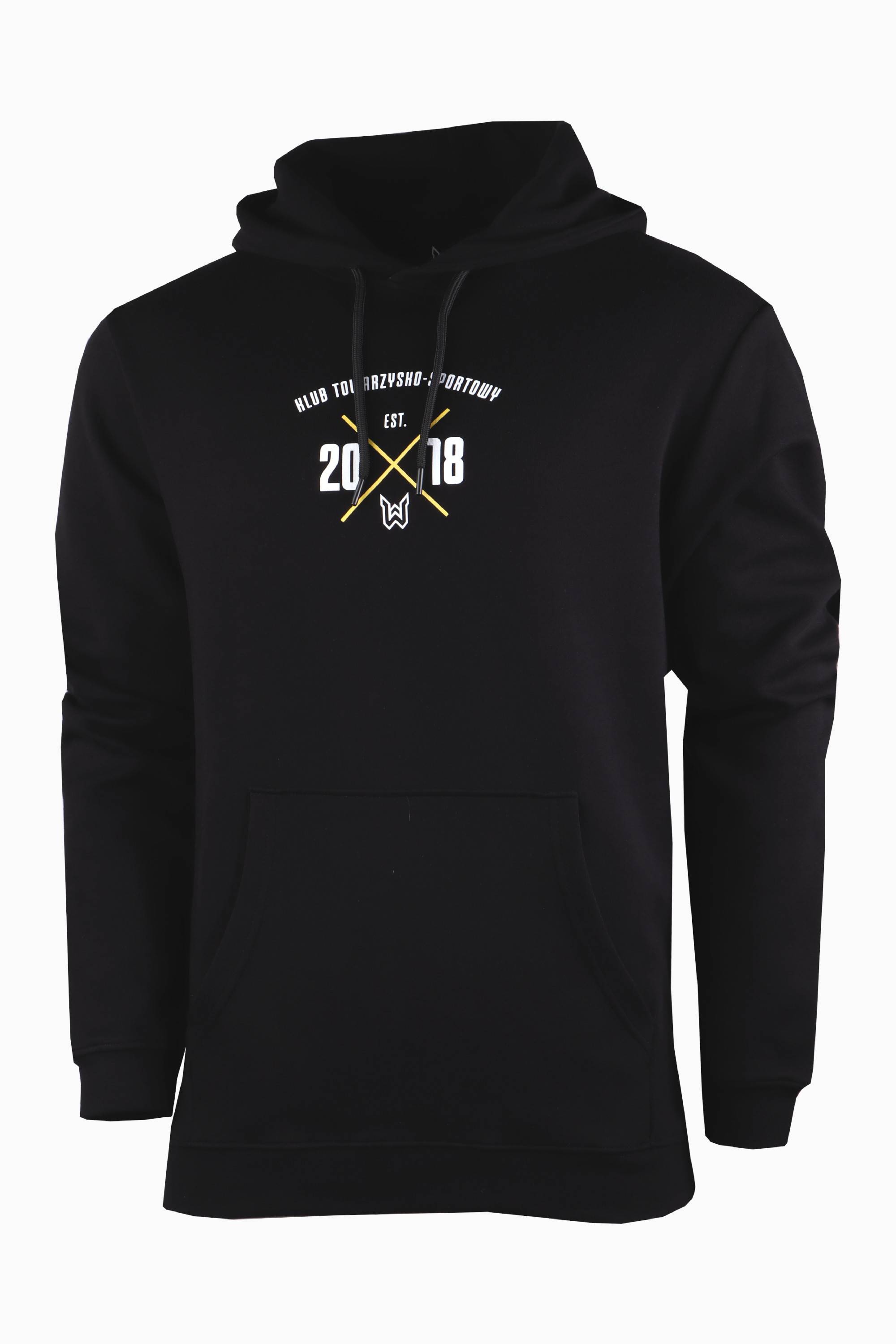 Bluza z kapturem KTS Weszło - Czarny