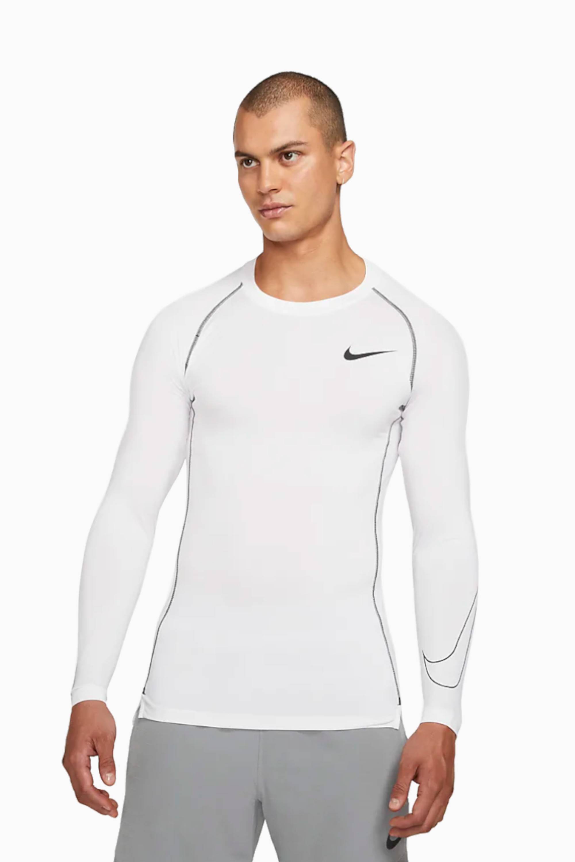 Koszulka Termoaktywna Nike Dri-FIT Top LS Tight - Biały