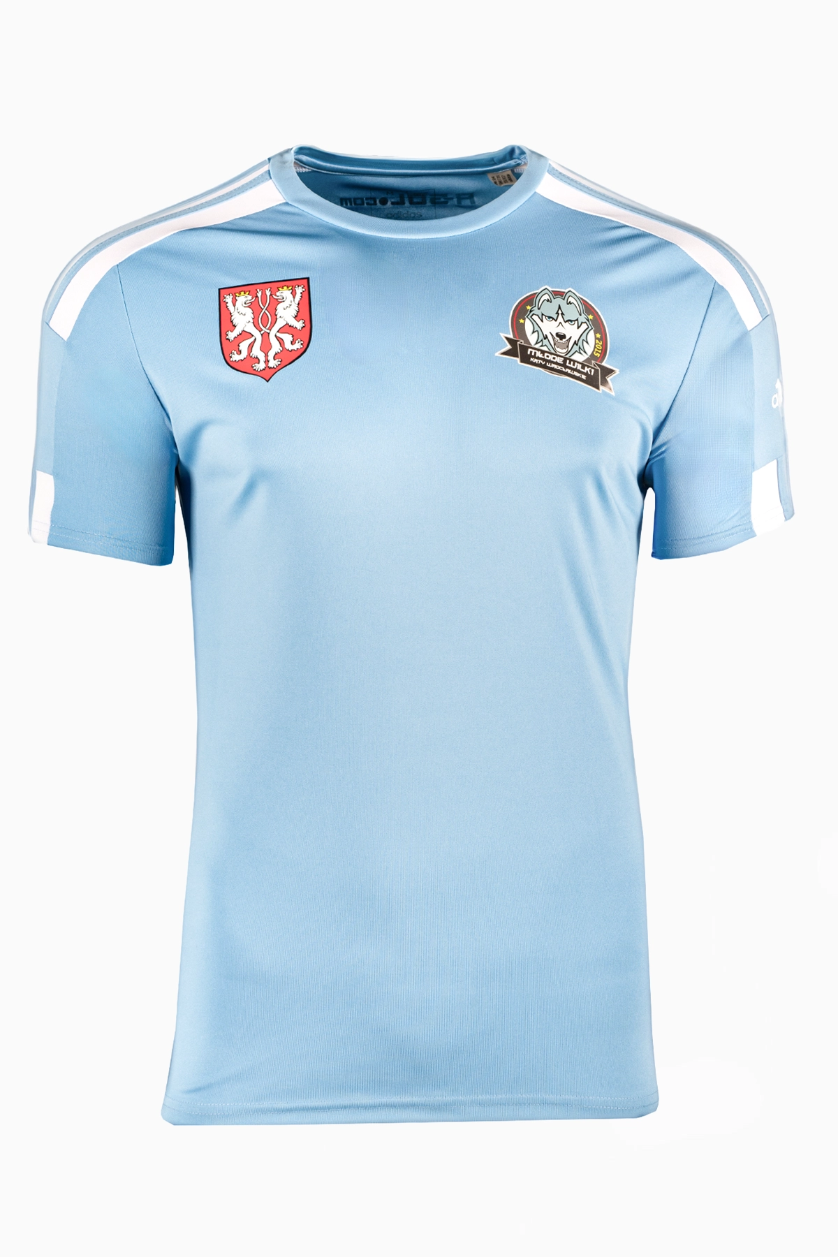 Koszulka adidas UKS Młode Wilki Kąty Wrocławskie 24/25 - Błękitny