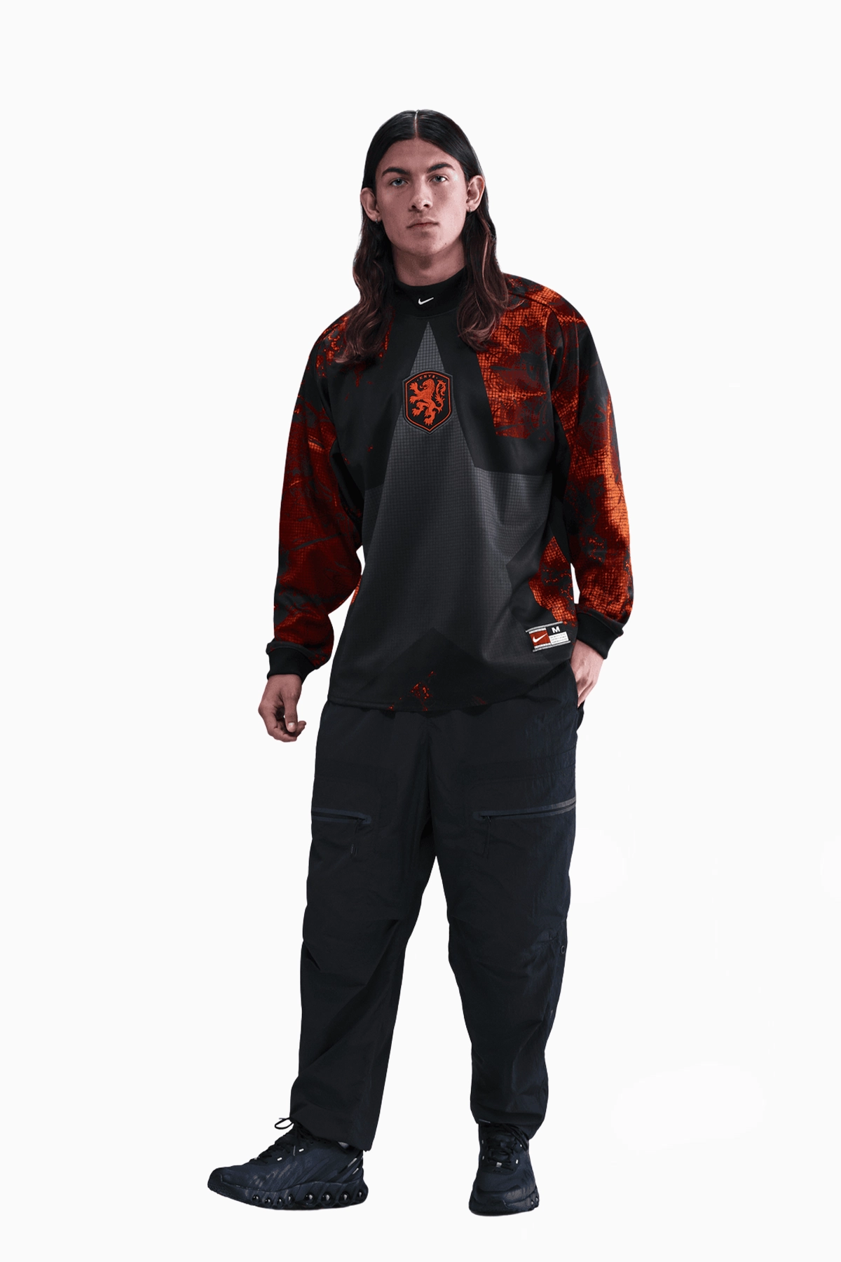 Koszulka z długim rękawem Reprezentacji Holandii Nike Goalkeeper Authentic