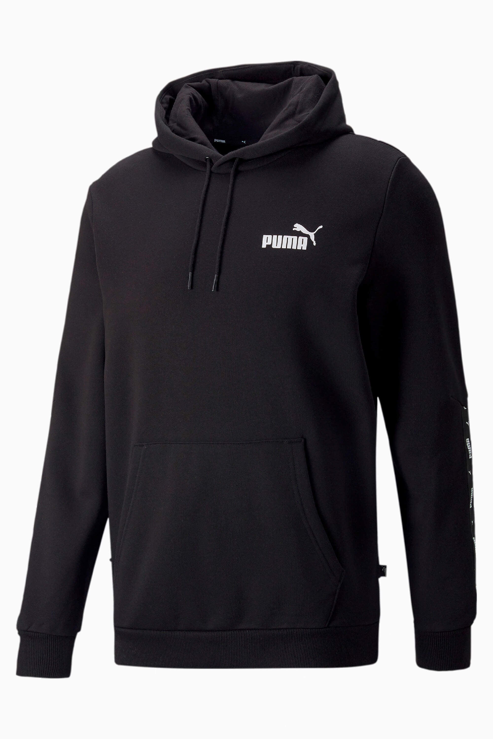 Bluza z kapturem Puma Essentials+ Tape - Czarny