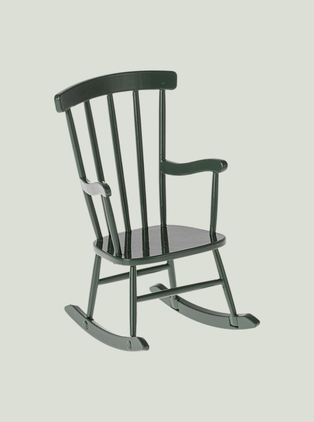 MAILEG Fotel bujany MINI - DARK GREEN