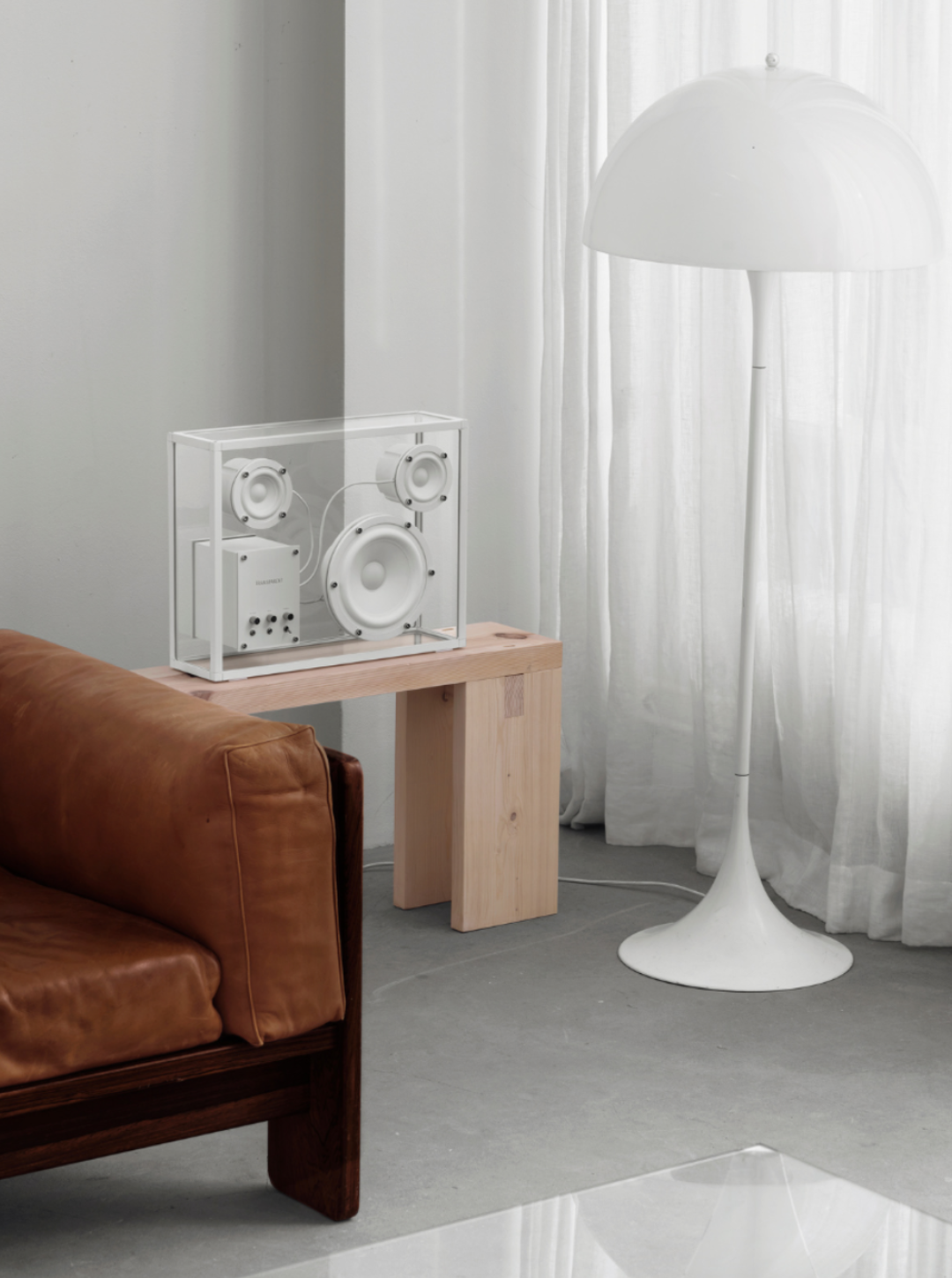 Głośnik Transparent Speaker White TRANSPARENT