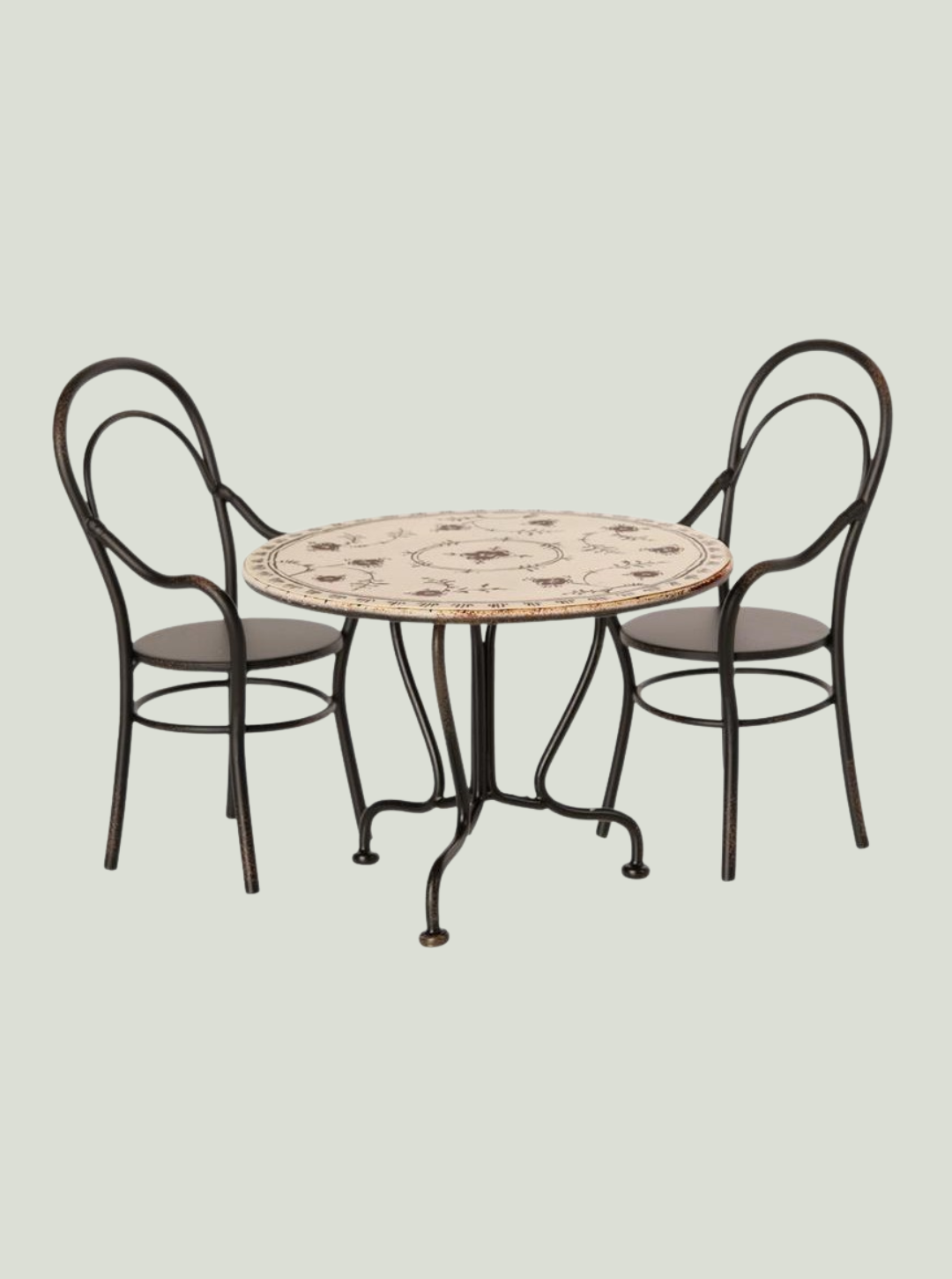 Maileg - Akcesoria Zestaw stół z 2 krzesłami