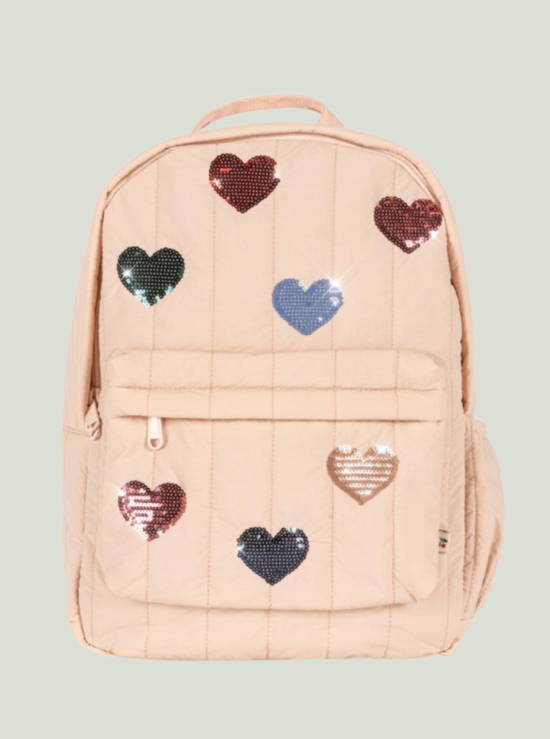 Plecak pikowany JUNO QUILTED MIDI - CAMEO ROSE Konges Sløjd