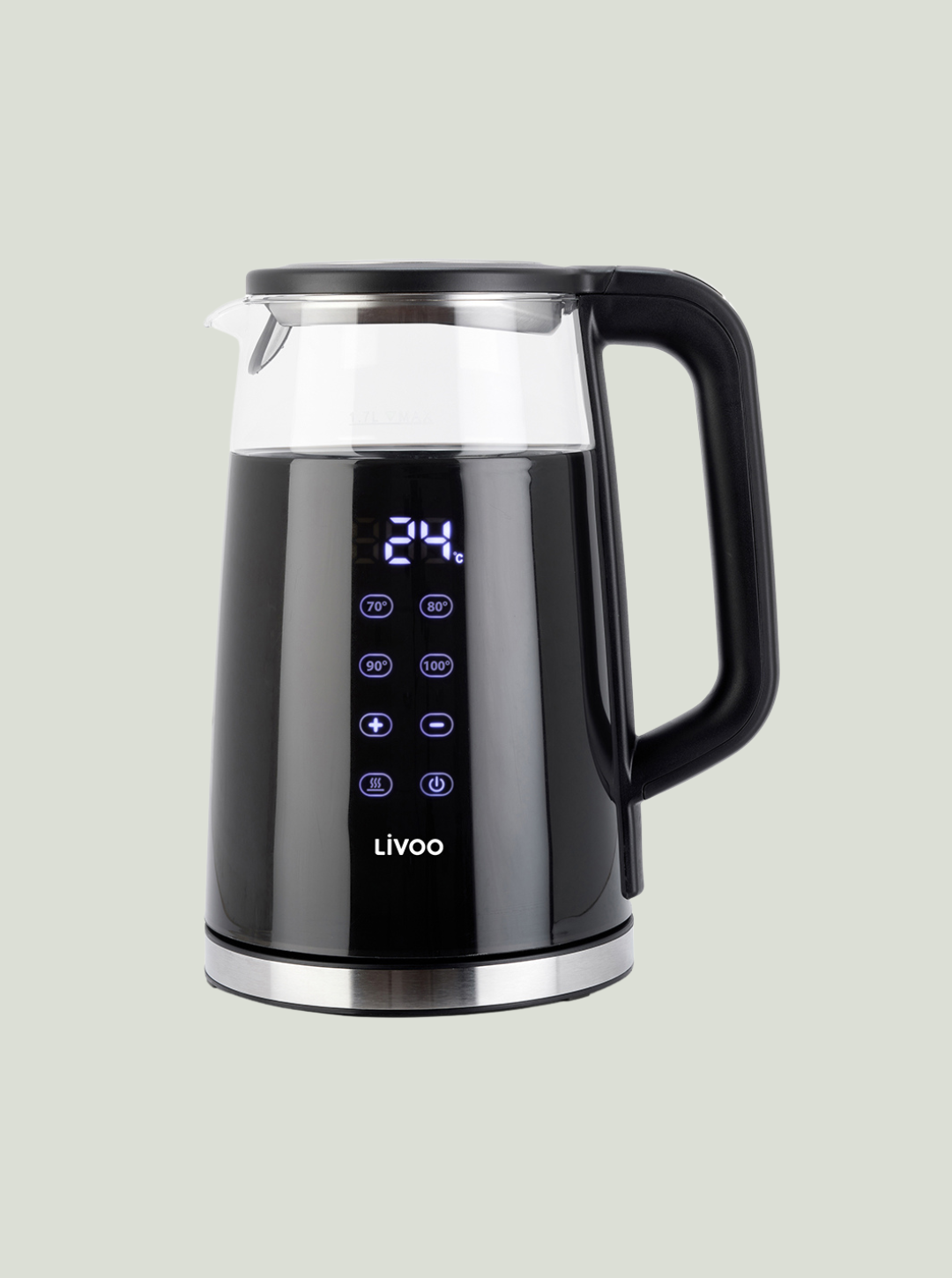 Czajnik cyfrowy z regulacją temperatury 1,7 L LIVOO