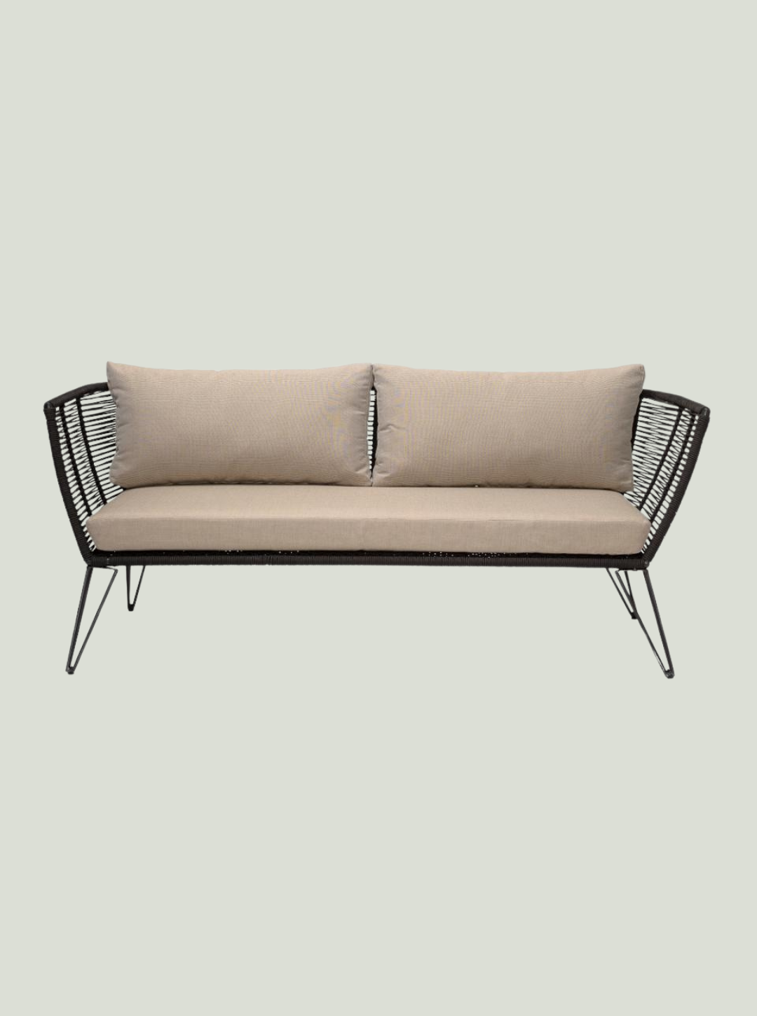 Sofa Mundo Black Metal - Bloomingville