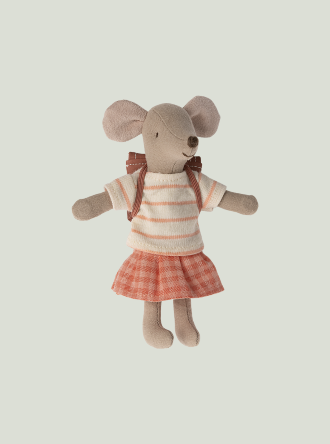 MAILEG Myszka - Big sister, Tricycle Orange - z magnetycznymi łapkami