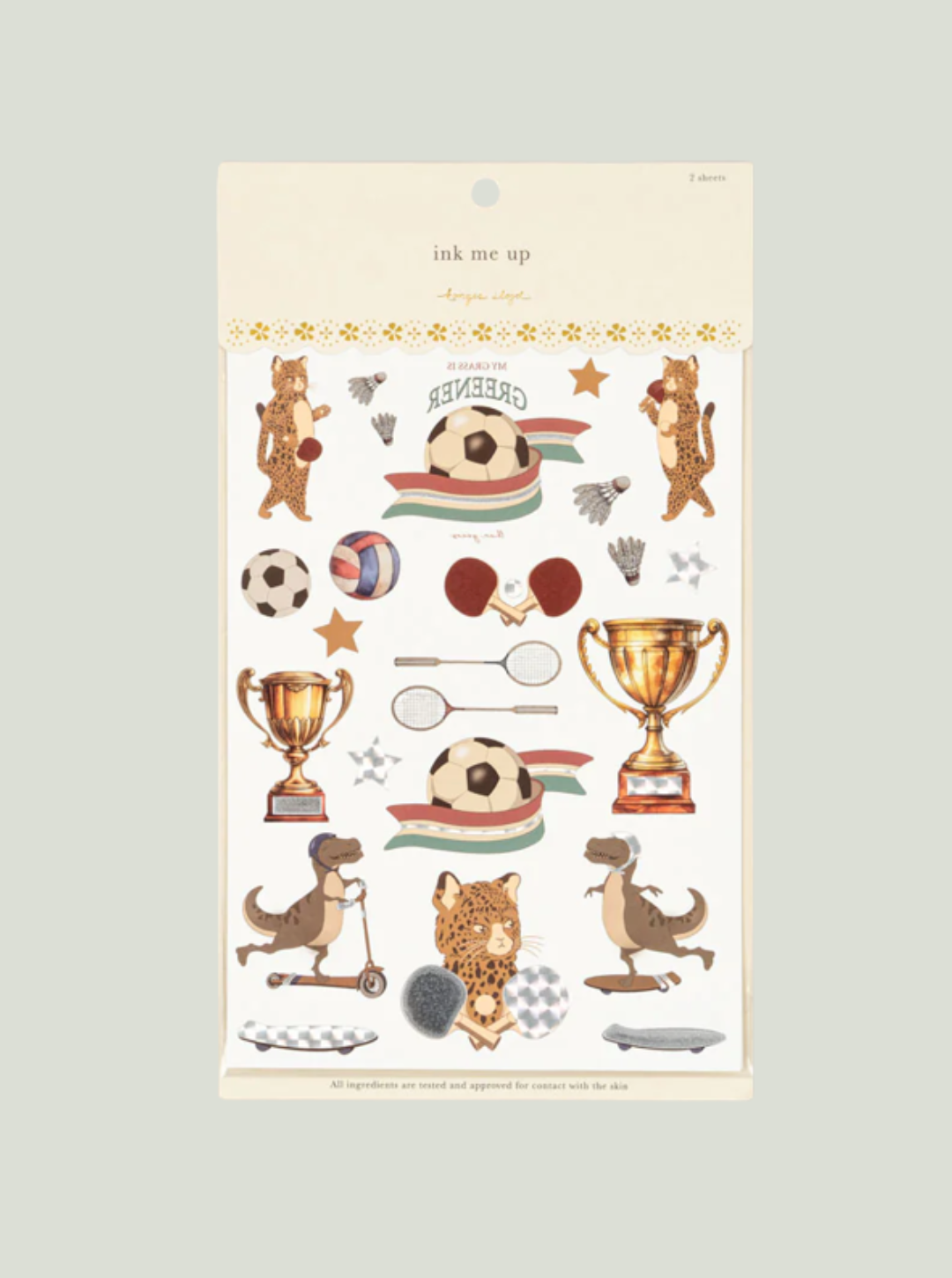 Tymczasowe tatuaże - KICK IT Konges Sløjd