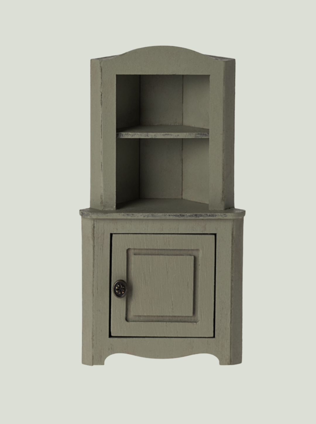 Maileg szafka narożna dla myszek light green