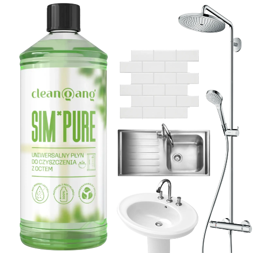 środek czyszczący na bazie octu, 1 l