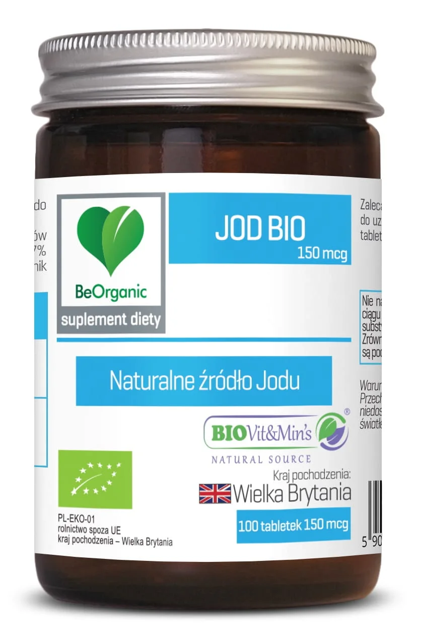 Jod BIO 150ug 100tabl. BeOrganic