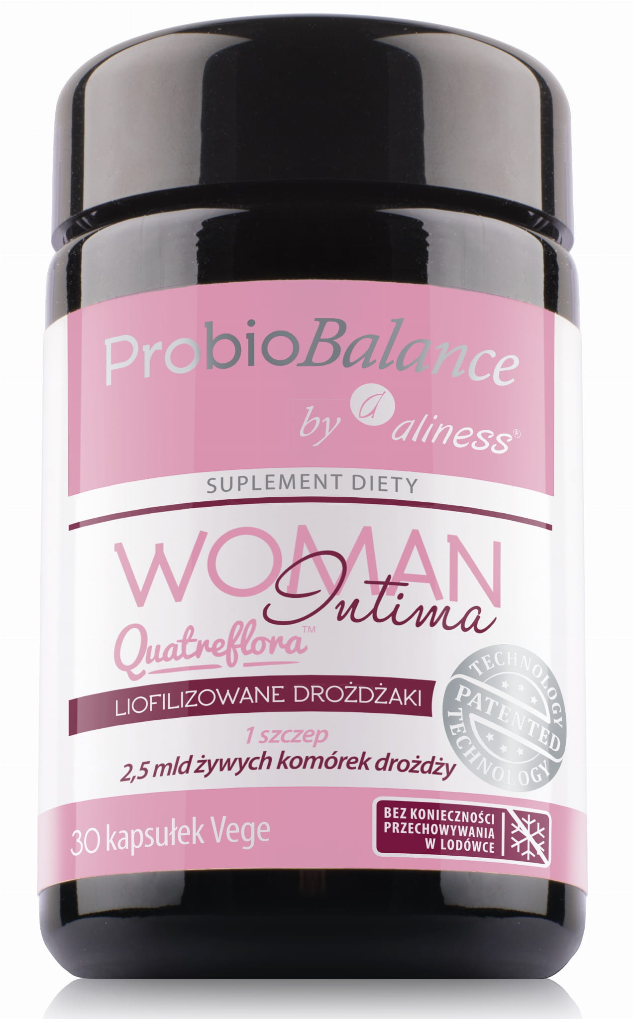 ProbioBALANCE Woman Intima Quatreflora 2,5 mld 30kaps. VEGE Aliness