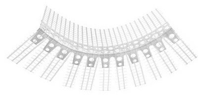 Narożnik PCV do łuków z siatką BP3 2,5m BELLA PLAST