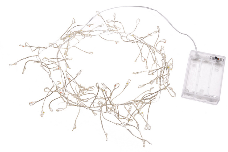 Lampki na baterie 100 LED multicolor