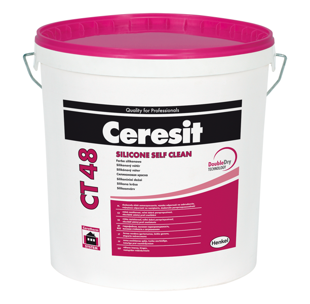 Farba silikonowa Ceresit CT 48 15l