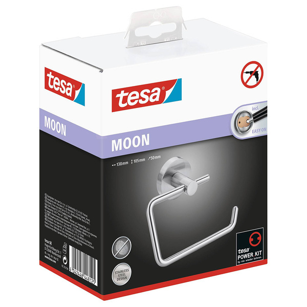 Uchwyt na papier toaletowy Tesa Moon